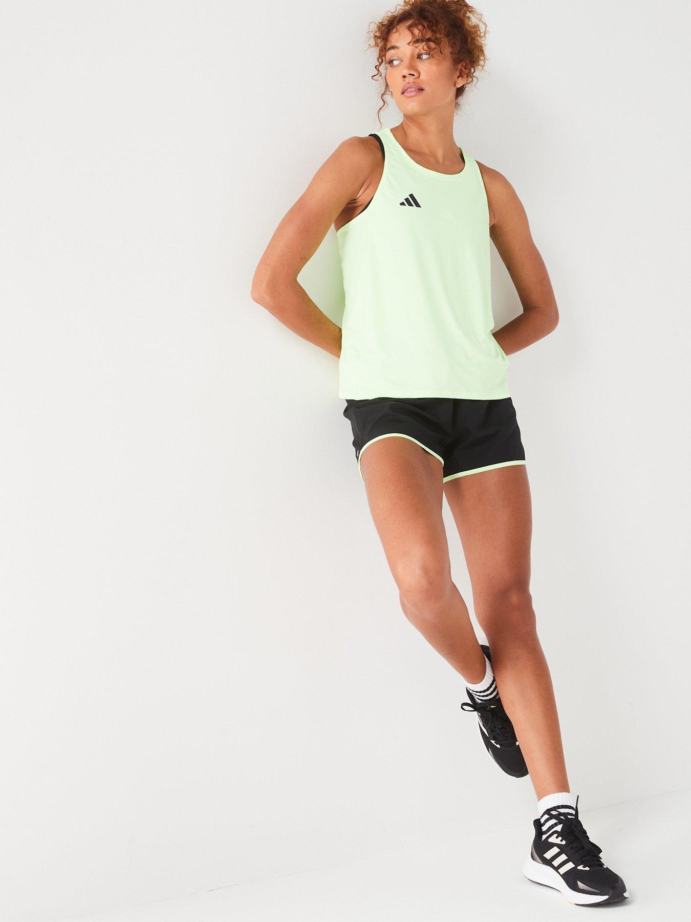 New Balance Womens Running Athletics Medium Support Sleek Sports Bra -  Black