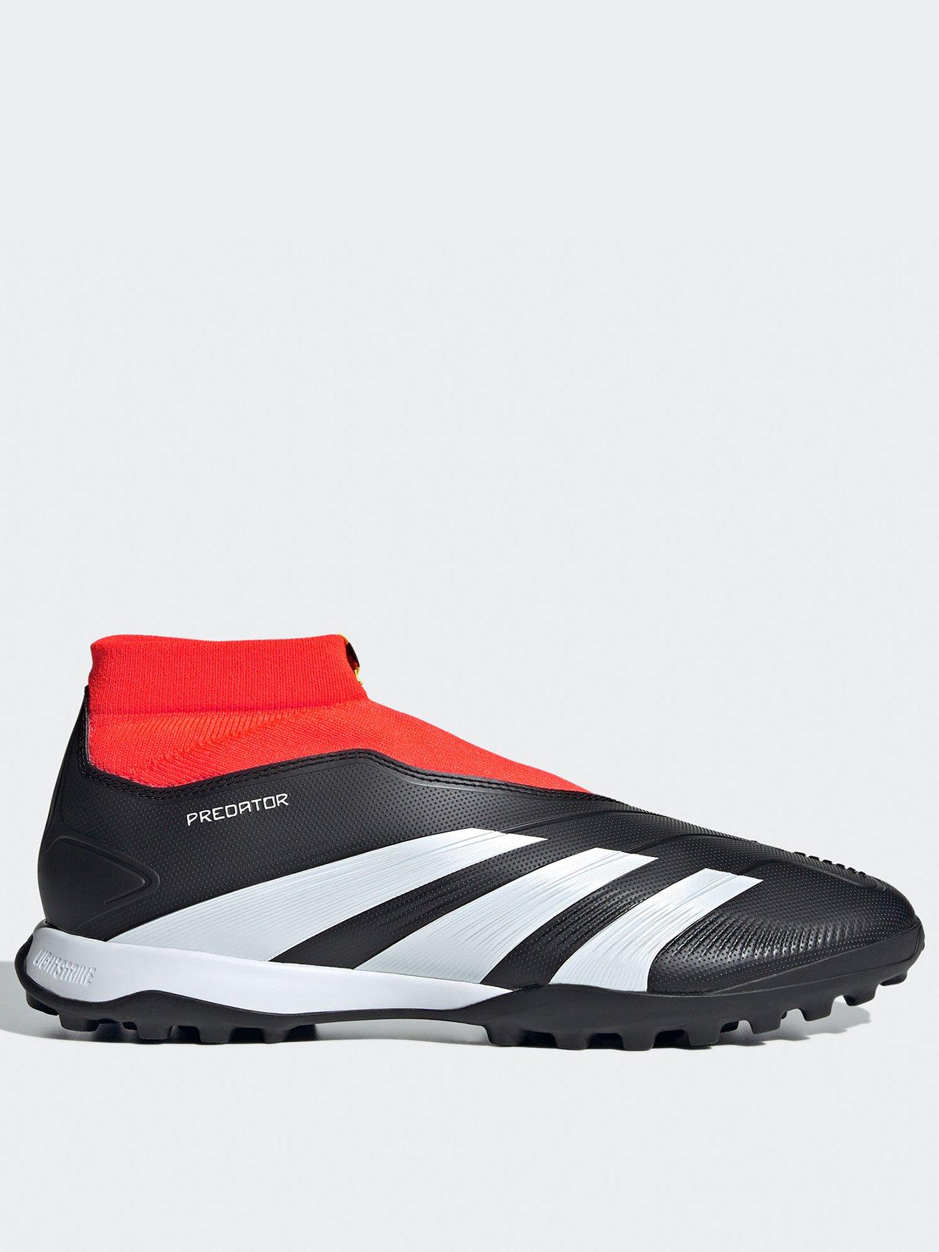 Black Laceless Astro Turf Trainers Laceless Mens Adidas Astro Turf