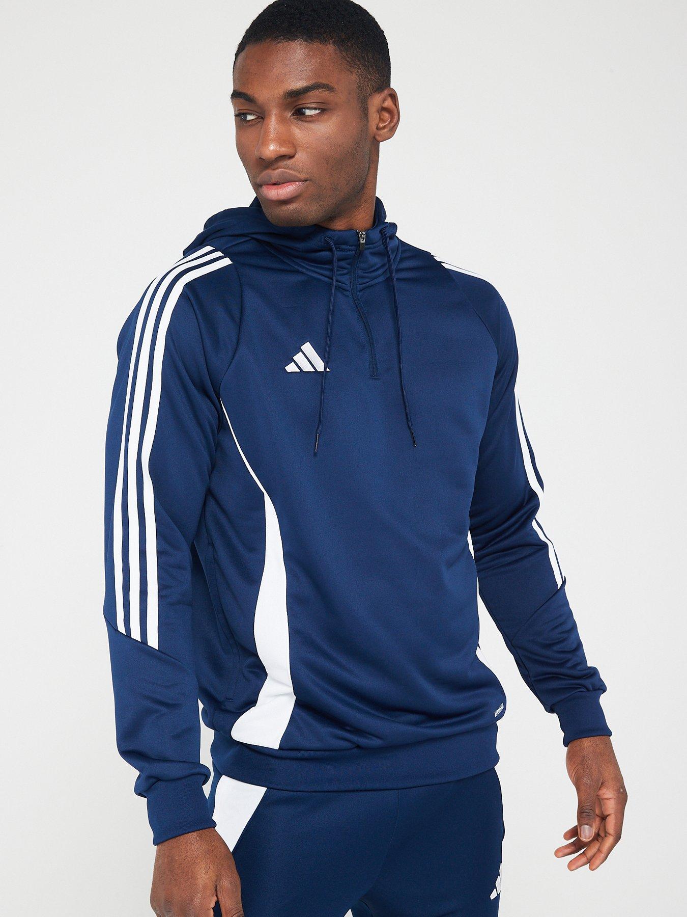 undefined Mens Tiro 24 Training Hoodie -navy