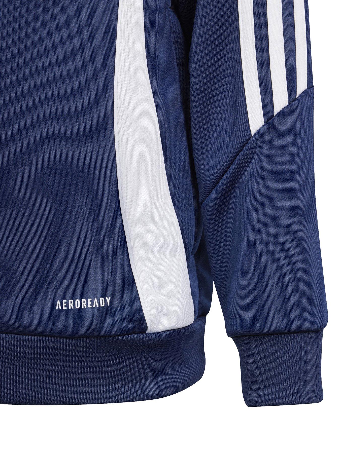  image of adidas-juniornbsptiro-24-training-hoodie-navy