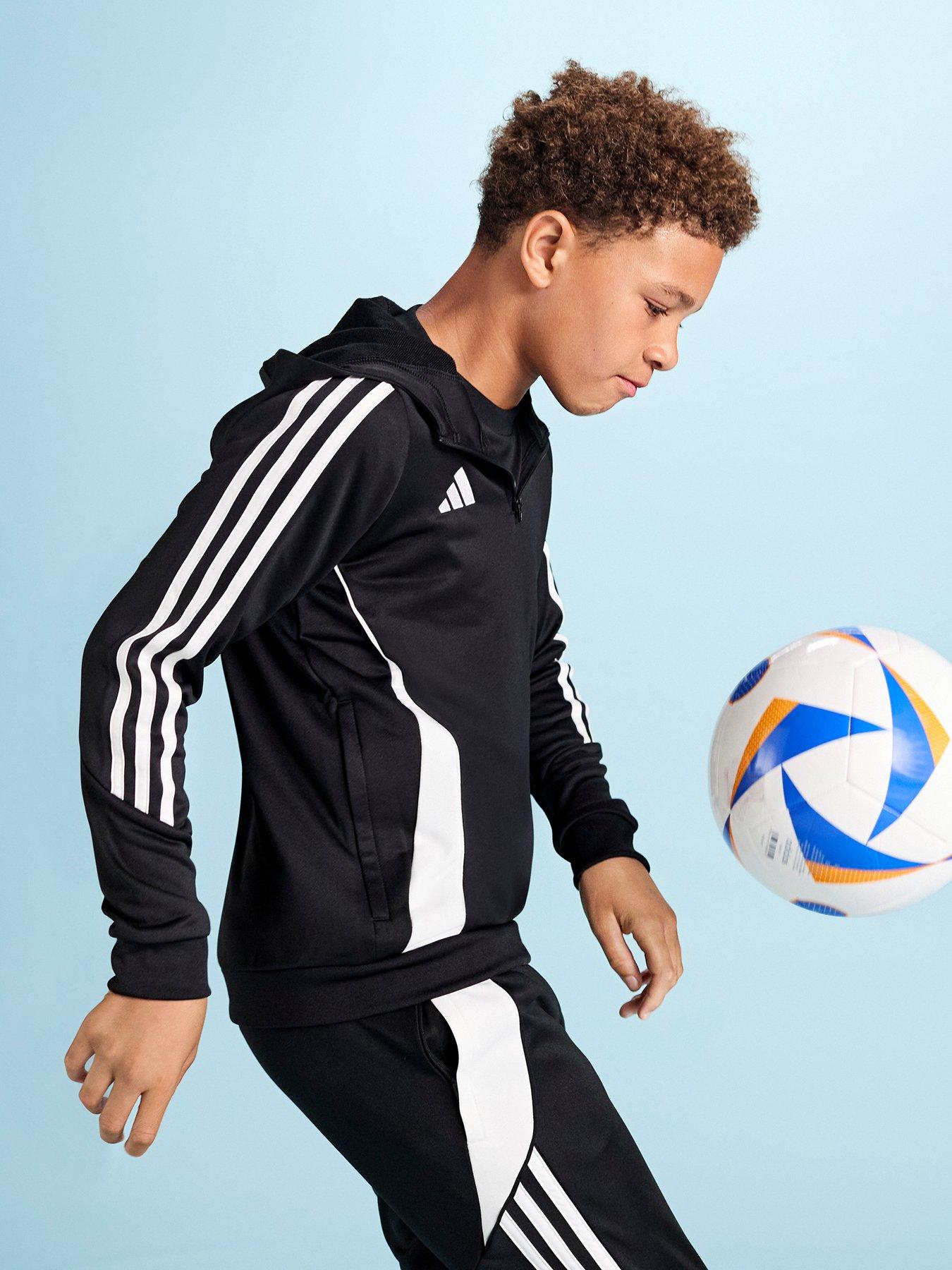 undefined Youth Tiro 24 Training Hoodie -black/white
