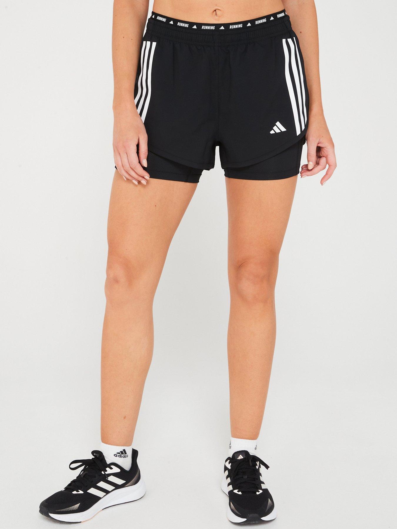 Buy Adidas Pacer 3-Stripes Woven Two-in-One Shorts black/white from £21.99  (Today) – Best Deals on
