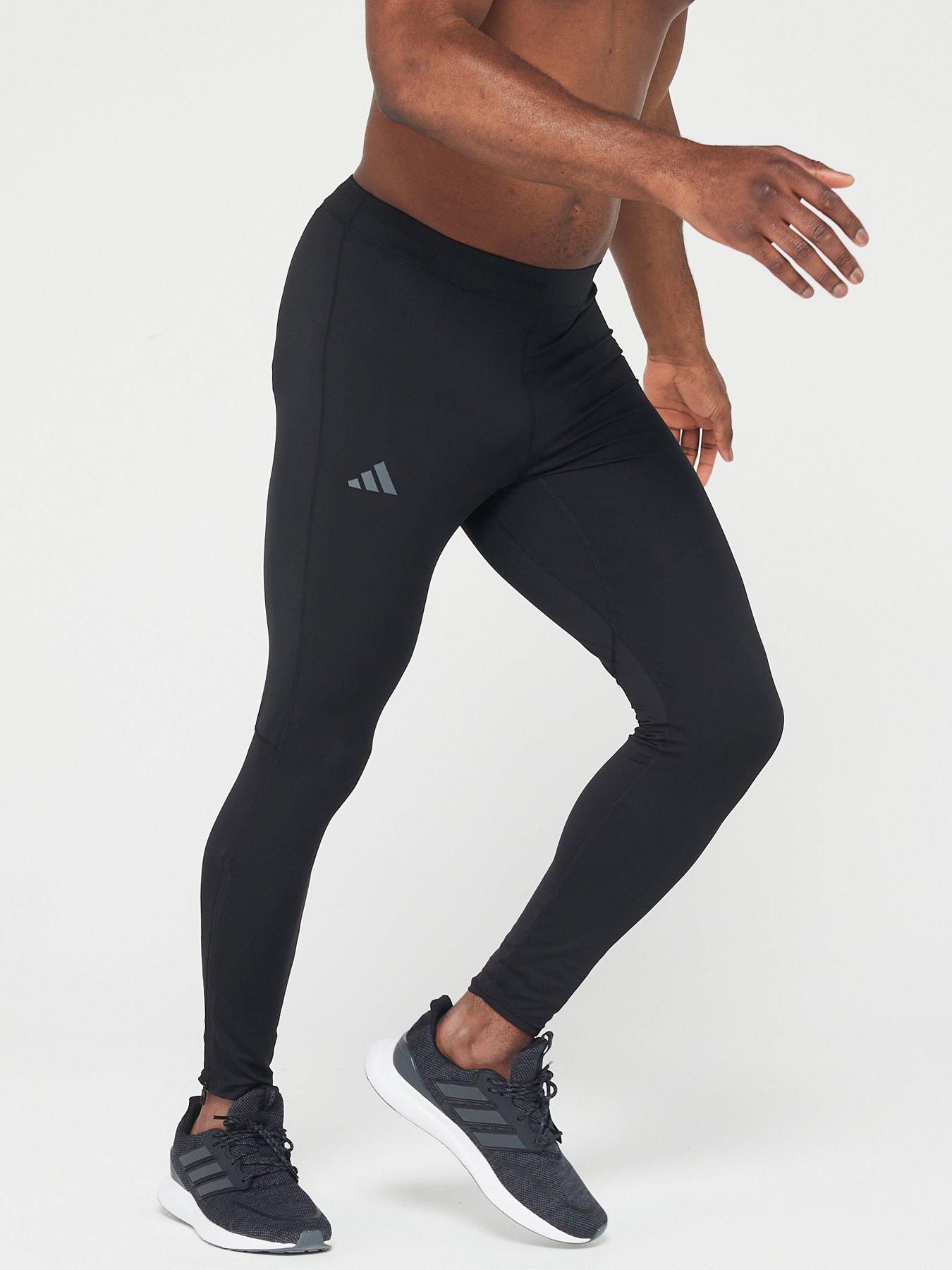 adidas Performance Men's Running Adizero Leggings - Black