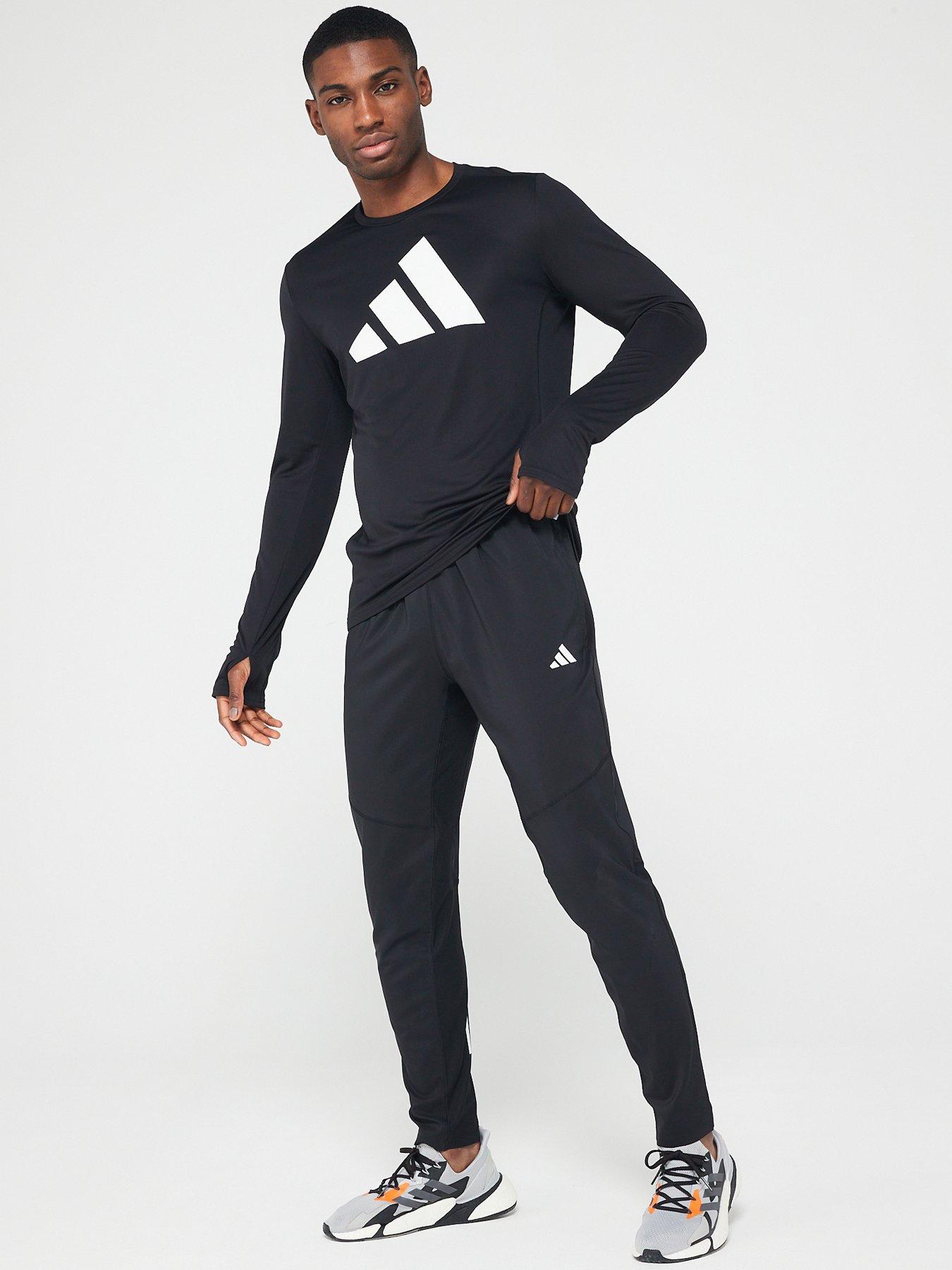 adidas Men's Running Own The Run Pants Black Littlewoods
