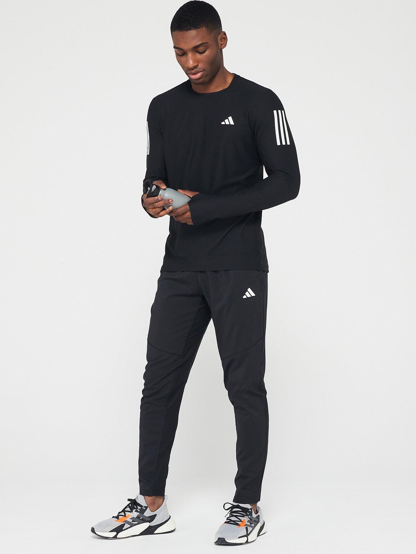 adidas Men's Running Own The Run Long Sleeve T-Shirt Black