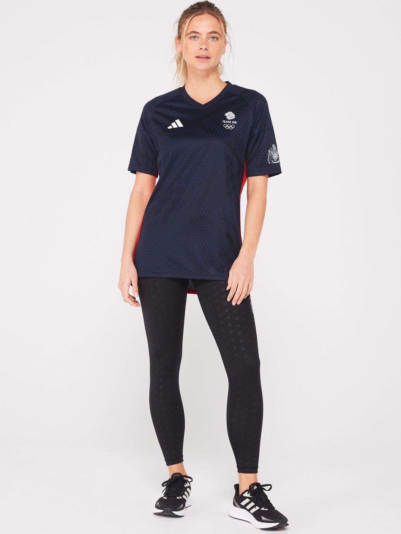 Image 3 of 4 of adidas Women's Team GB&nbsp;Football Jersey - Navy