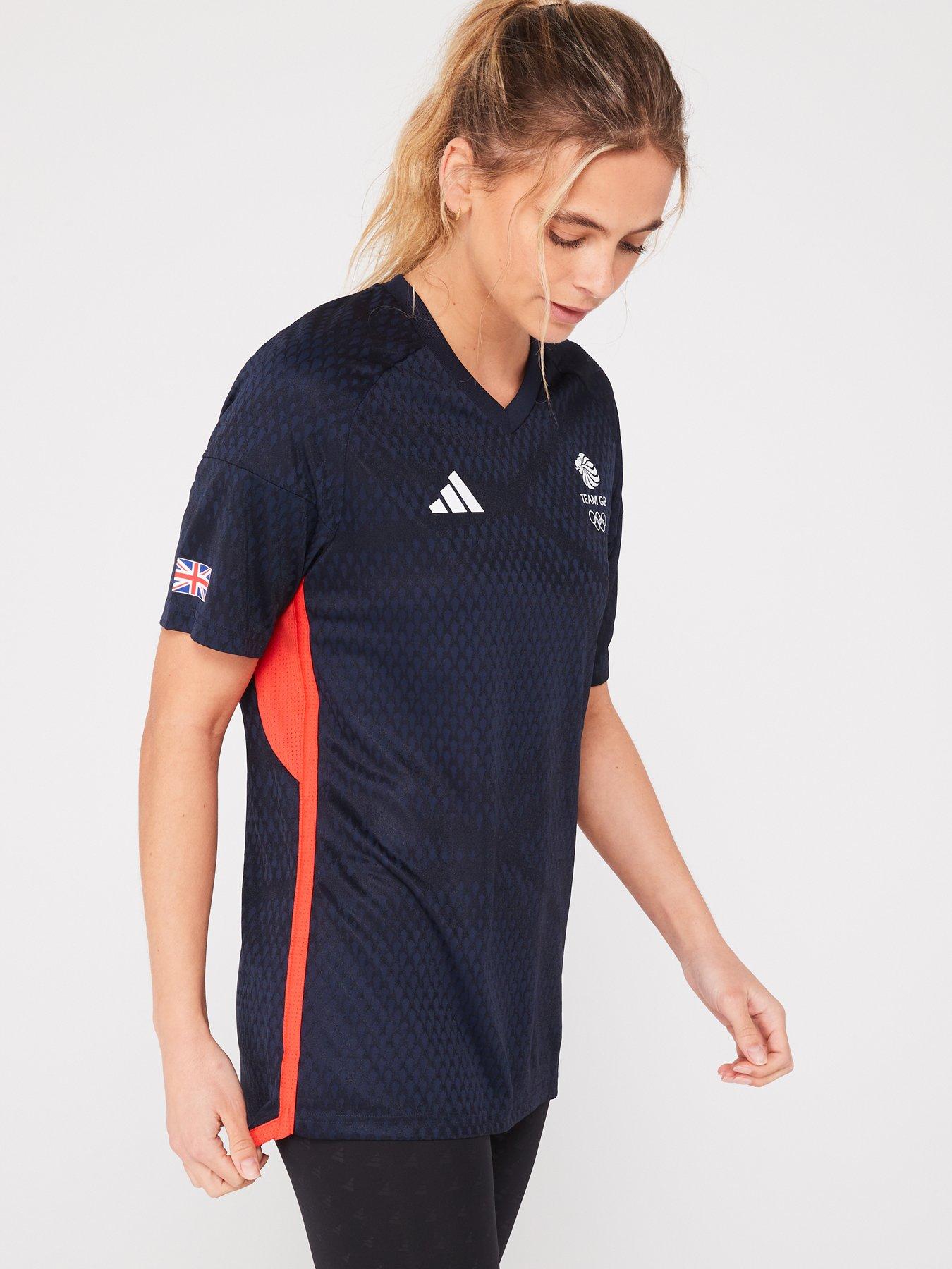 Image 4 of 4 of adidas Women's Team GB&nbsp;Football Jersey - Navy