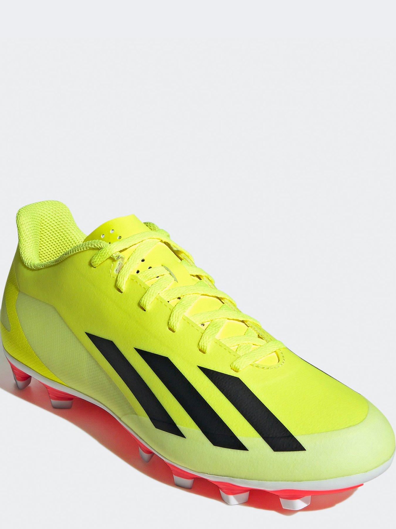 adidas X Crazyfast.4 FXG Kids Football Boots Yellow