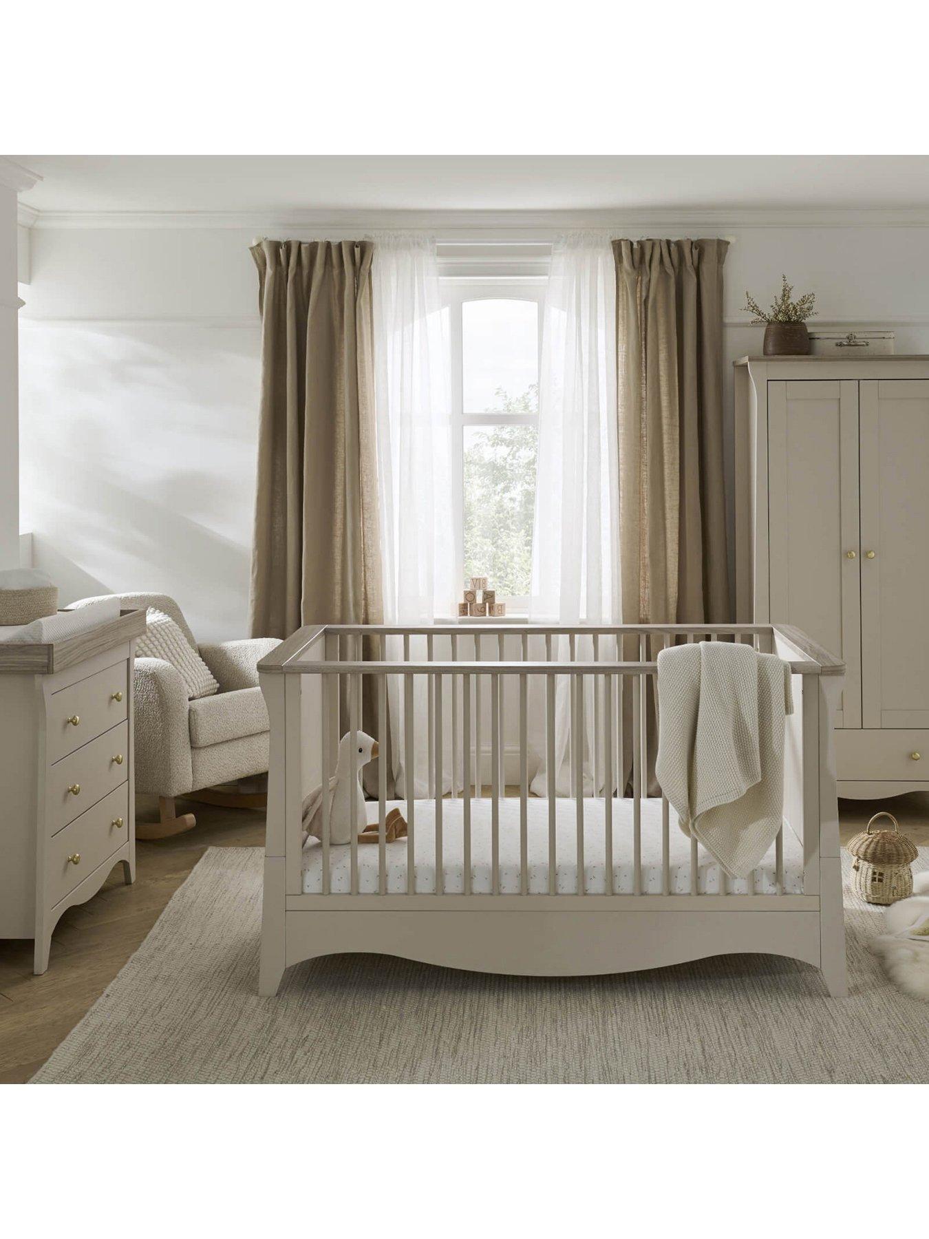 Clara 3 Piece Nursery Furniture Set Cashmere Ash