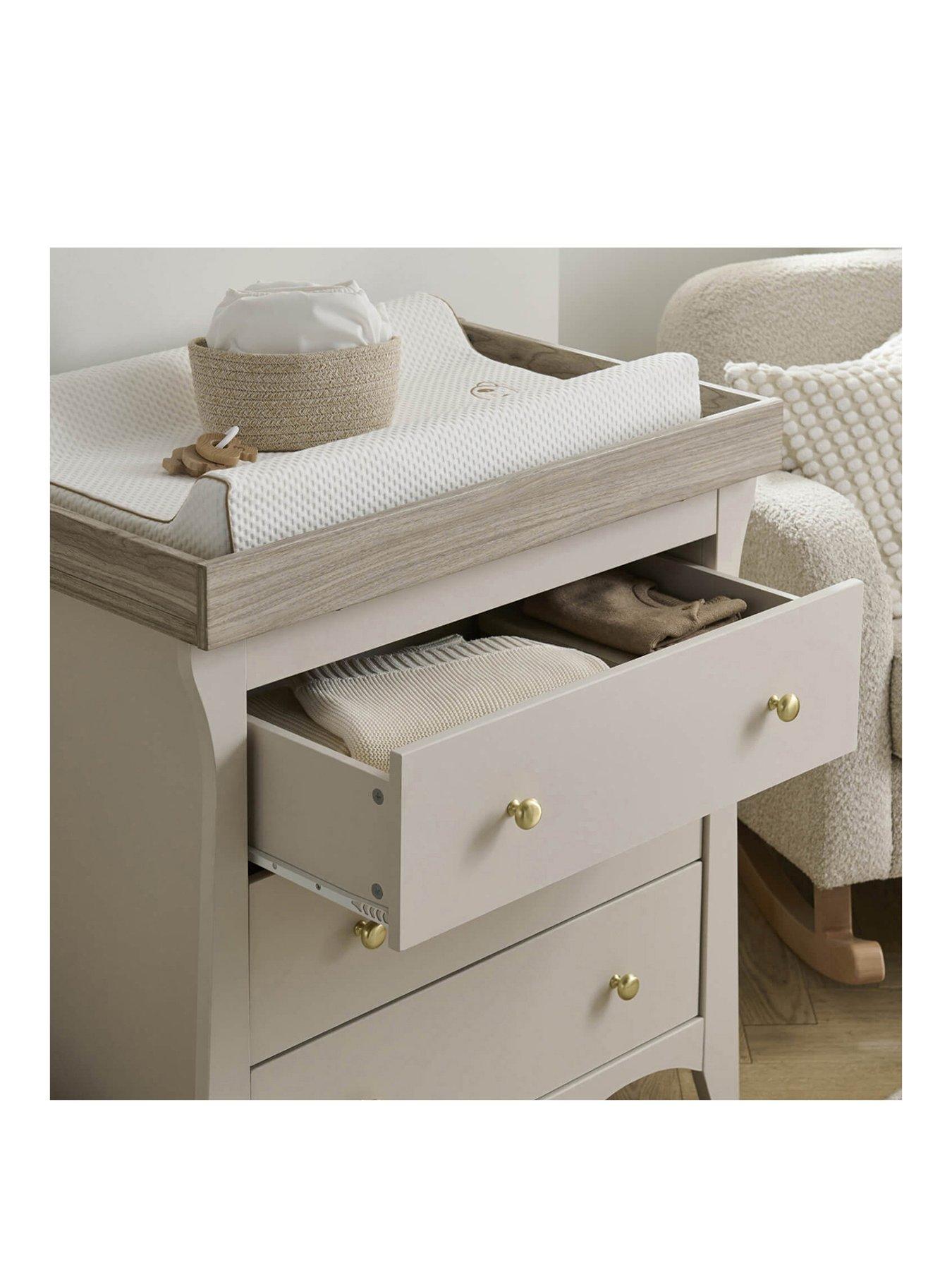  image of cuddleco-clara-dresser-changer-cashmereash