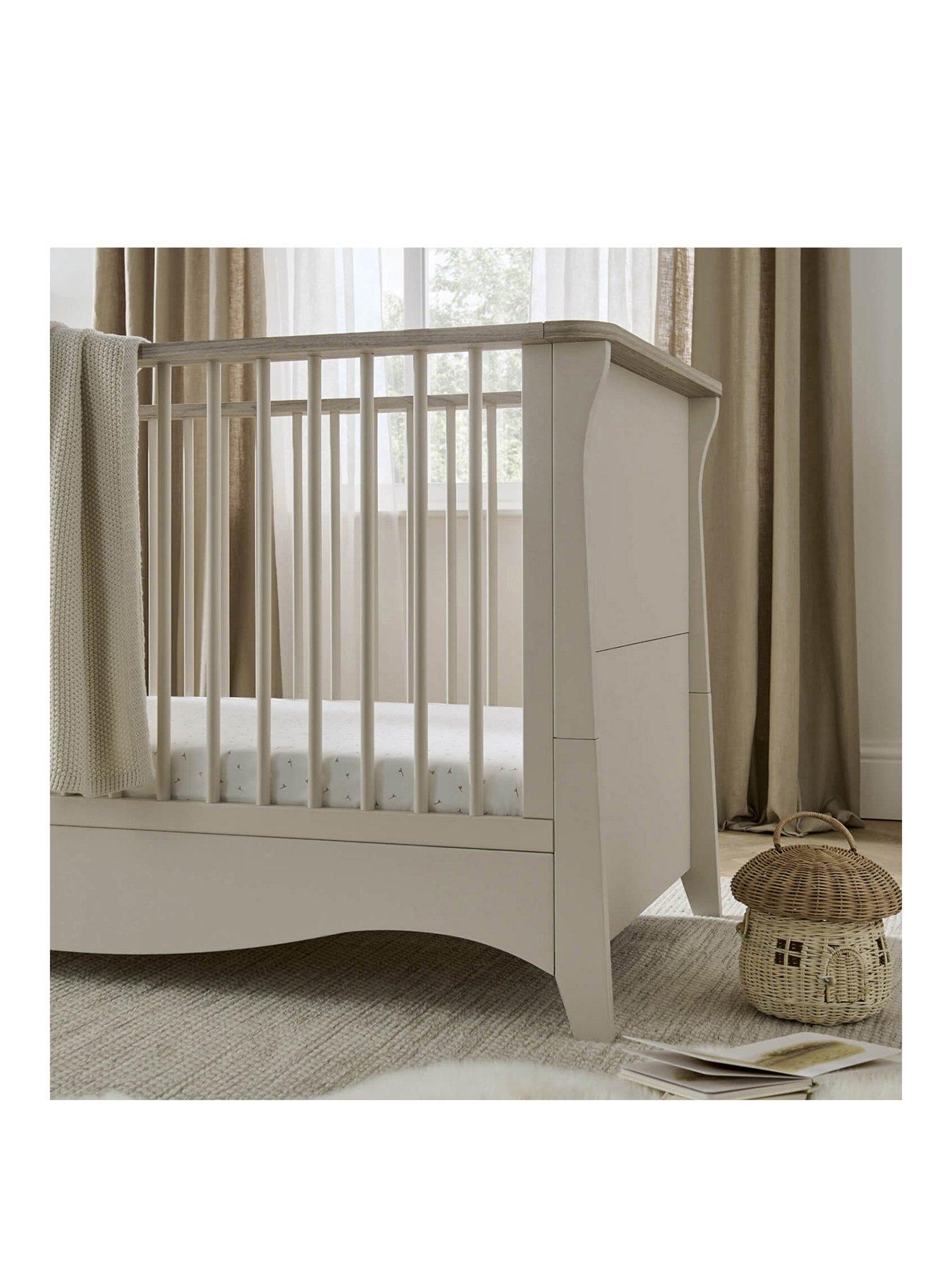 Image 2 of 7 of CuddleCo Clara Cot Bed - Cashmere/Ash