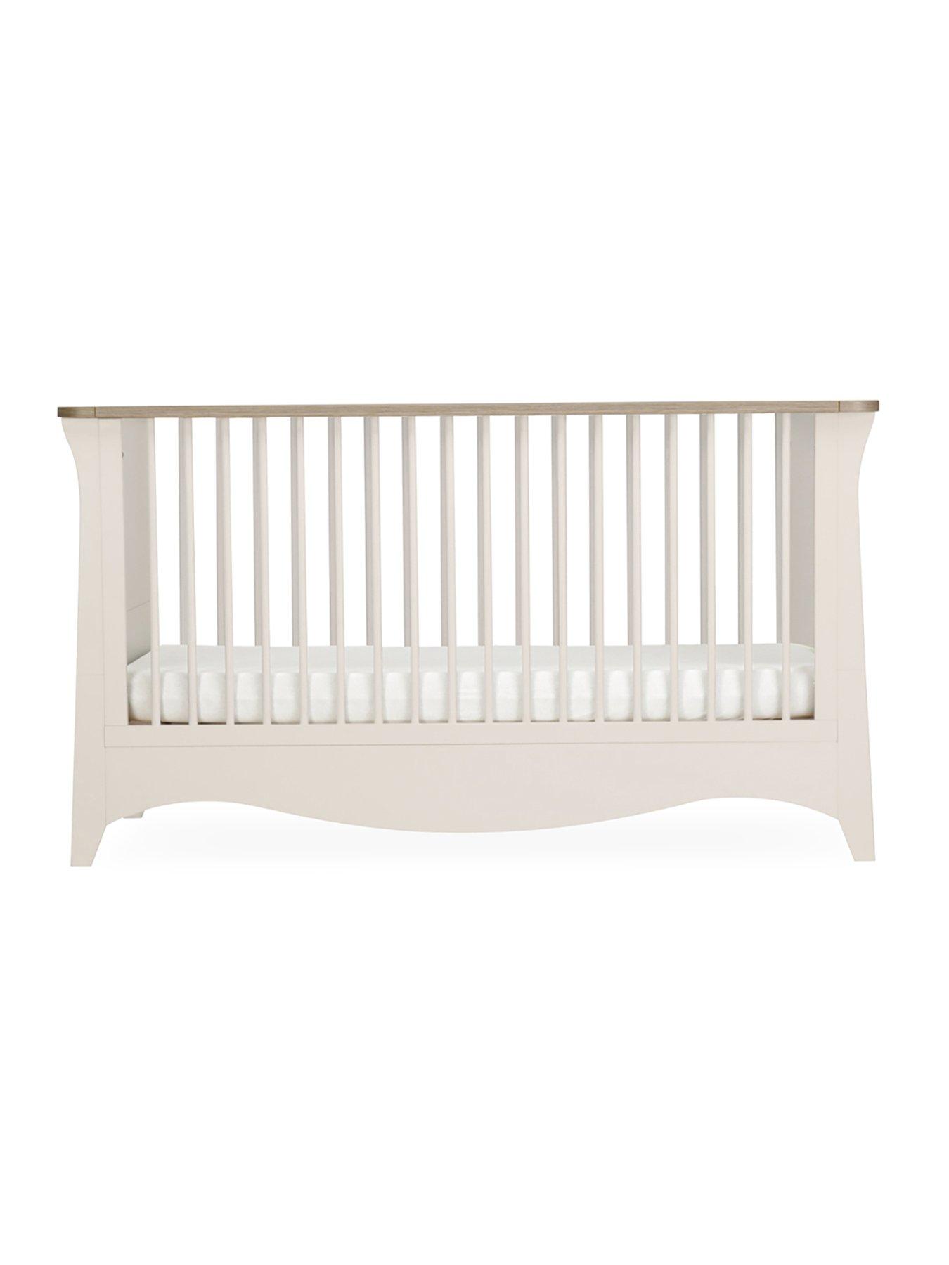 Image 4 of 7 of CuddleCo Clara Cot Bed - Cashmere/Ash