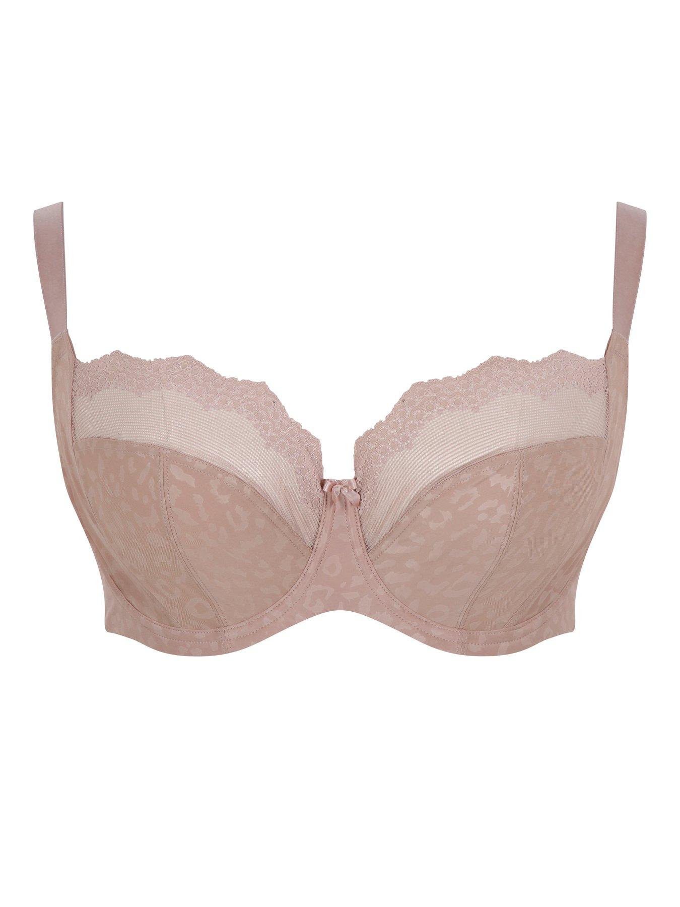  image of sculptresse-by-panache-esme-balconette-bra-mocha-animal