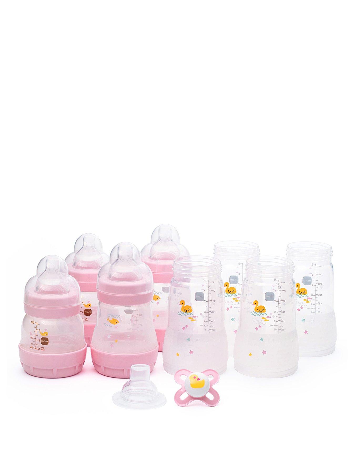 MAM Easy Start Feeding Bottle Set Small- Pink
