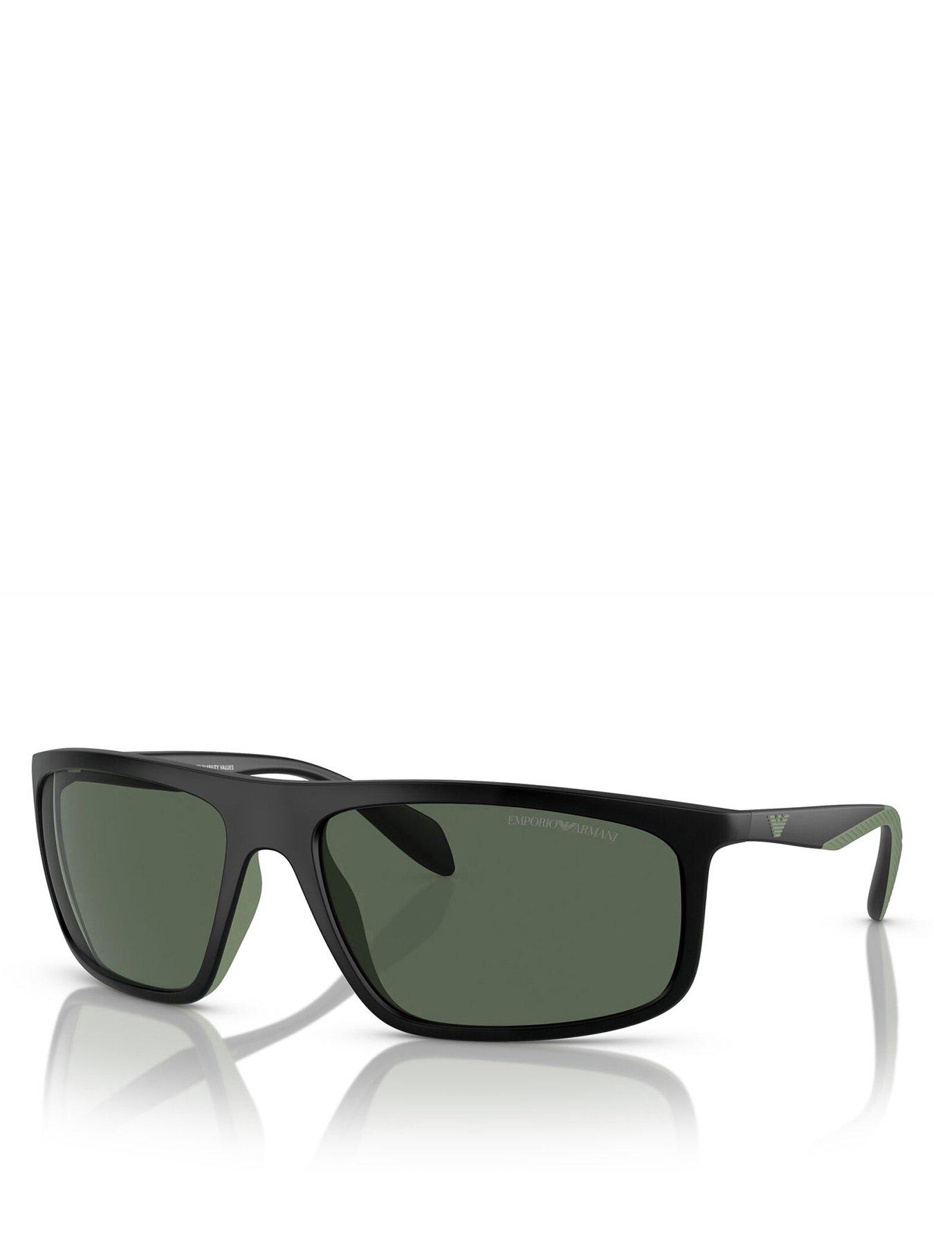 Armani deals rectangular sunglasses