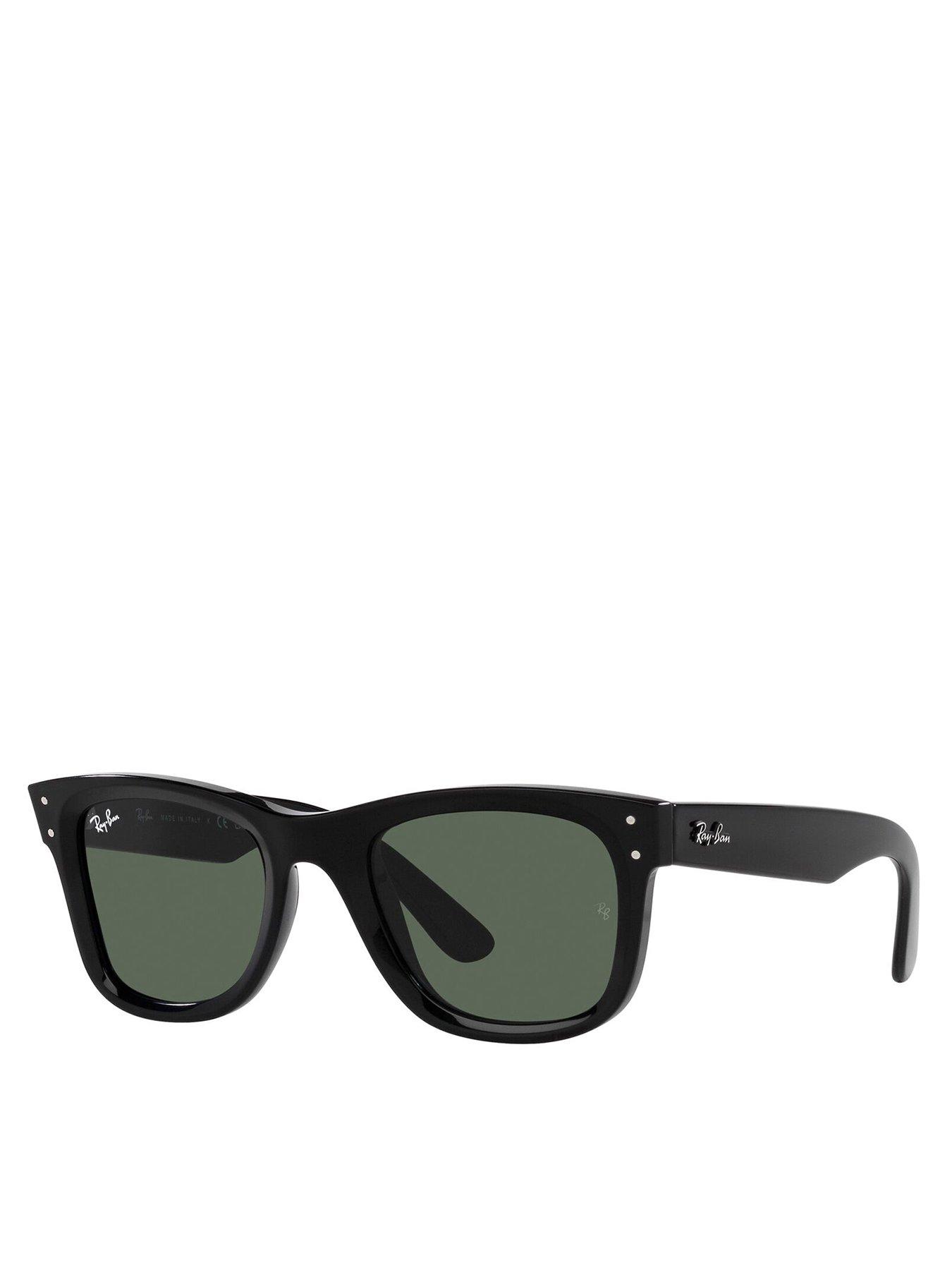 undefined 0rbr0502s Reverse Square Sunglasses - Black