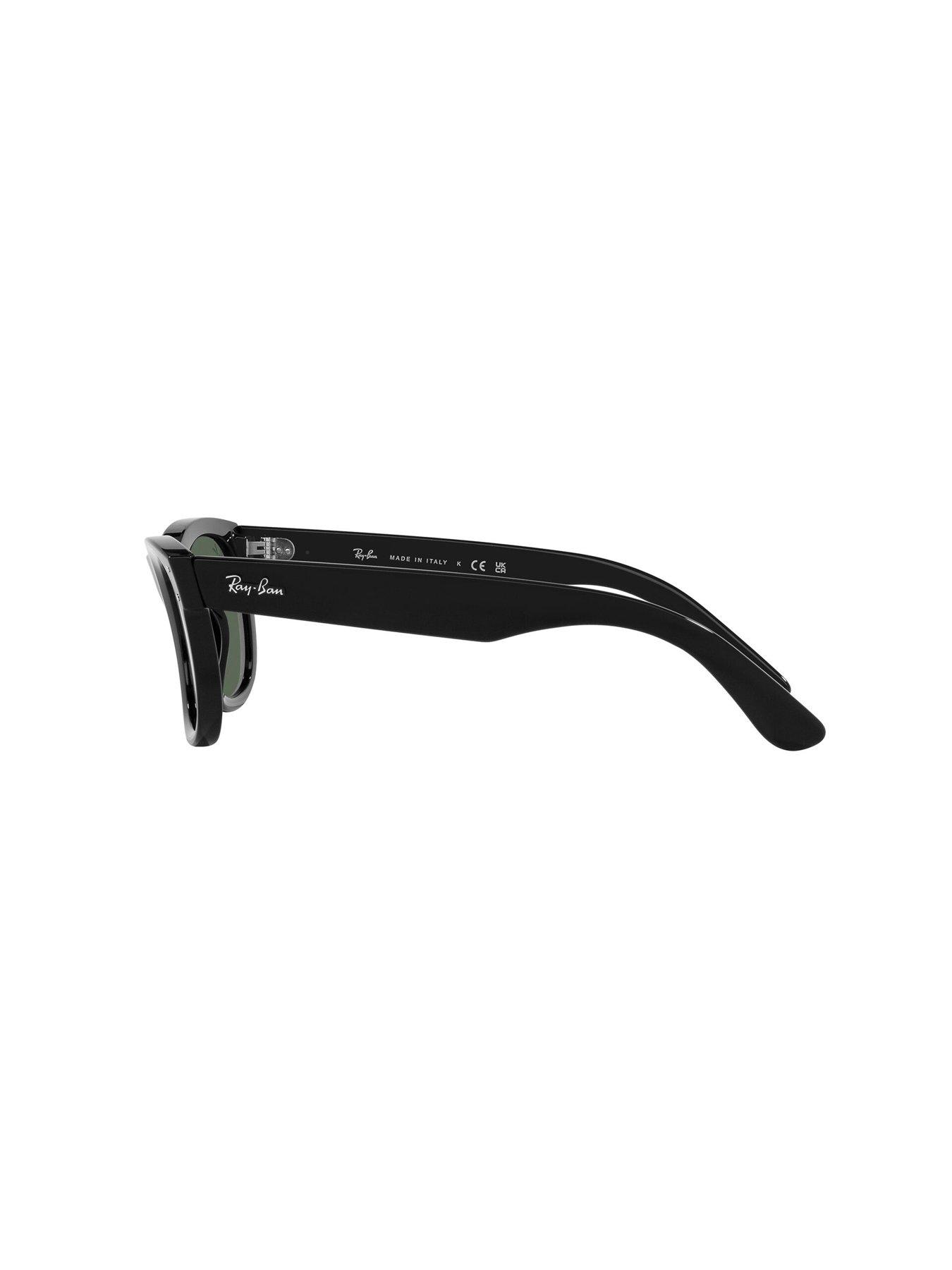 Ray-Ban 0rbr0502s Reverse Square Sunglasses - Black | Littlewoods