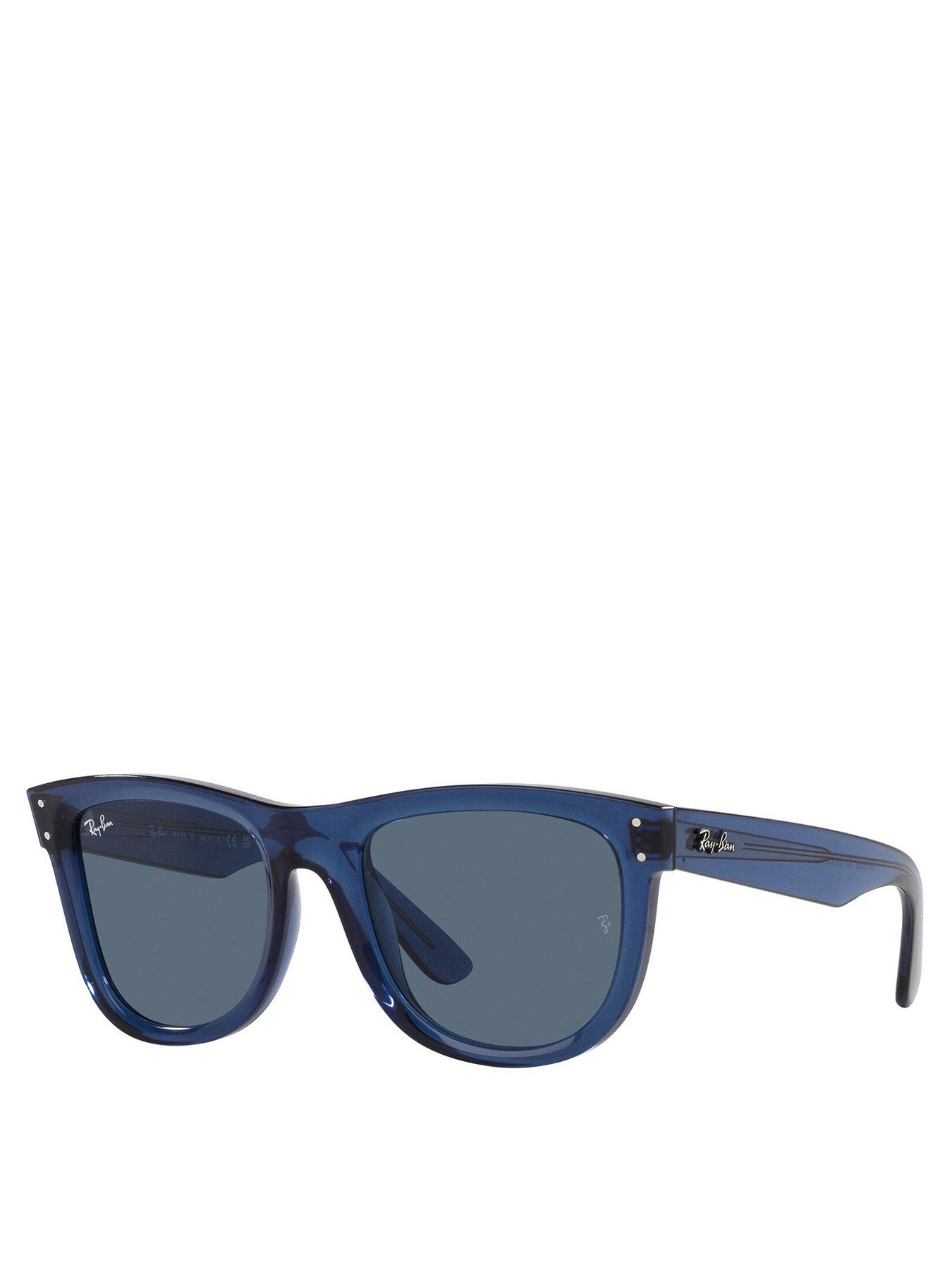 Ray Ban 0rbr0502s Reverse Square Sunglasses Blue