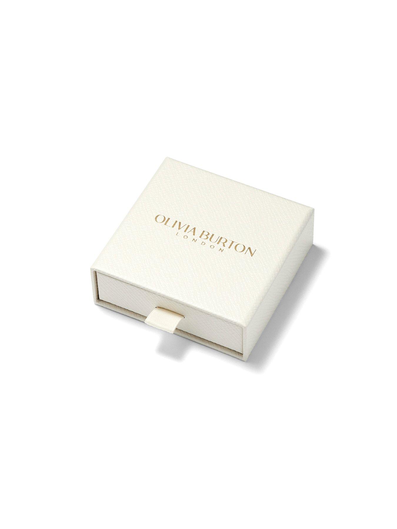Image 4 of 7 of Olivia Burton Gold IP Sun Hoop Earrings