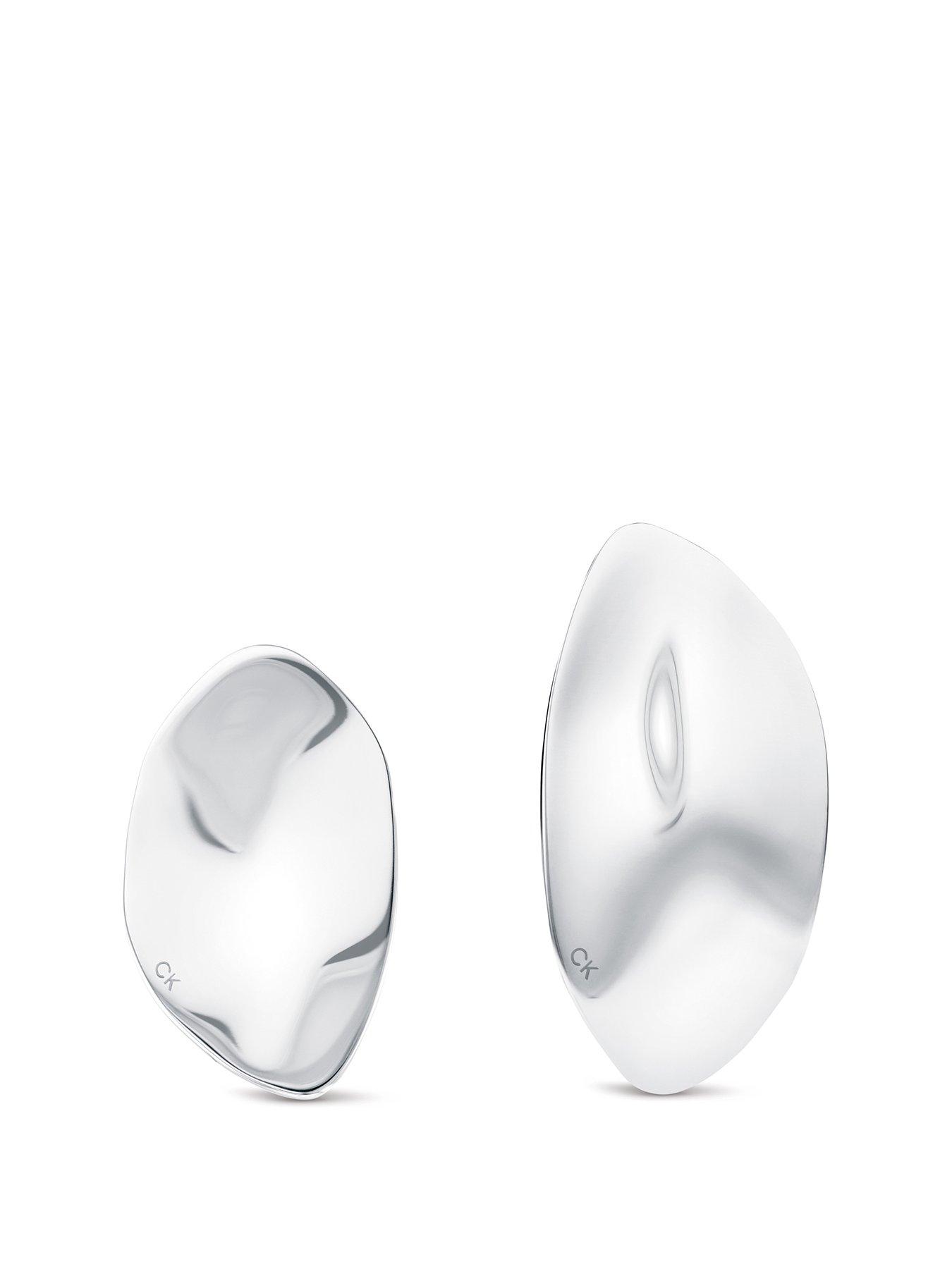  image of calvin-klein-womens-calvin-klein-stainless-steel-earrings