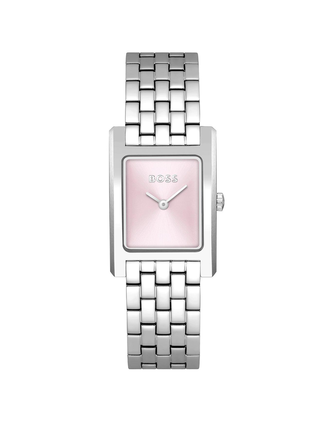 undefined Ladies Lucy Stainless Steel Tank Watch