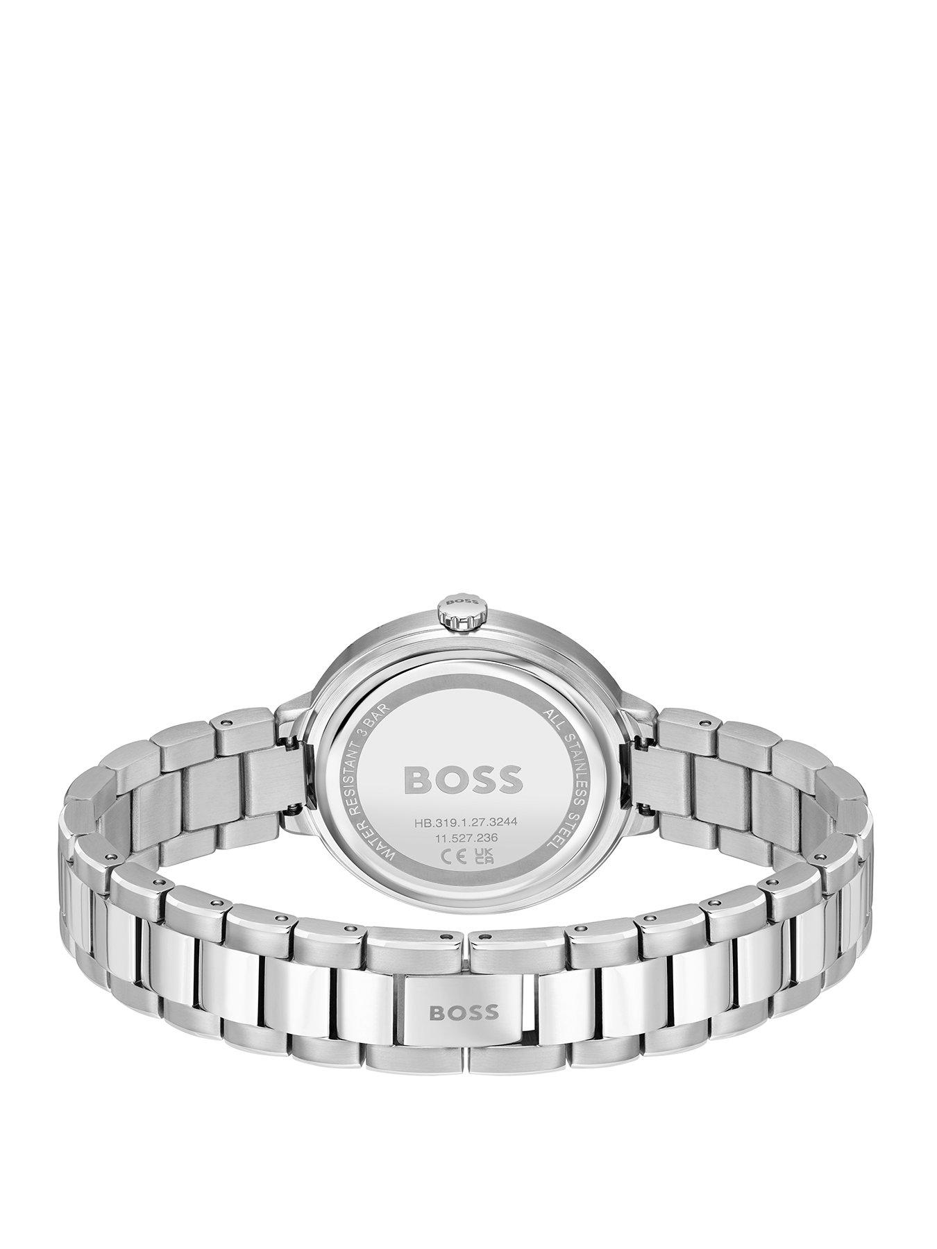  image of boss-ladies-sena-stainless-steel-bracelet-watch