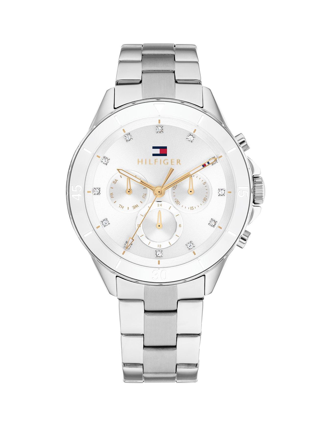 Tommy hilfiger deals white ceramic watch