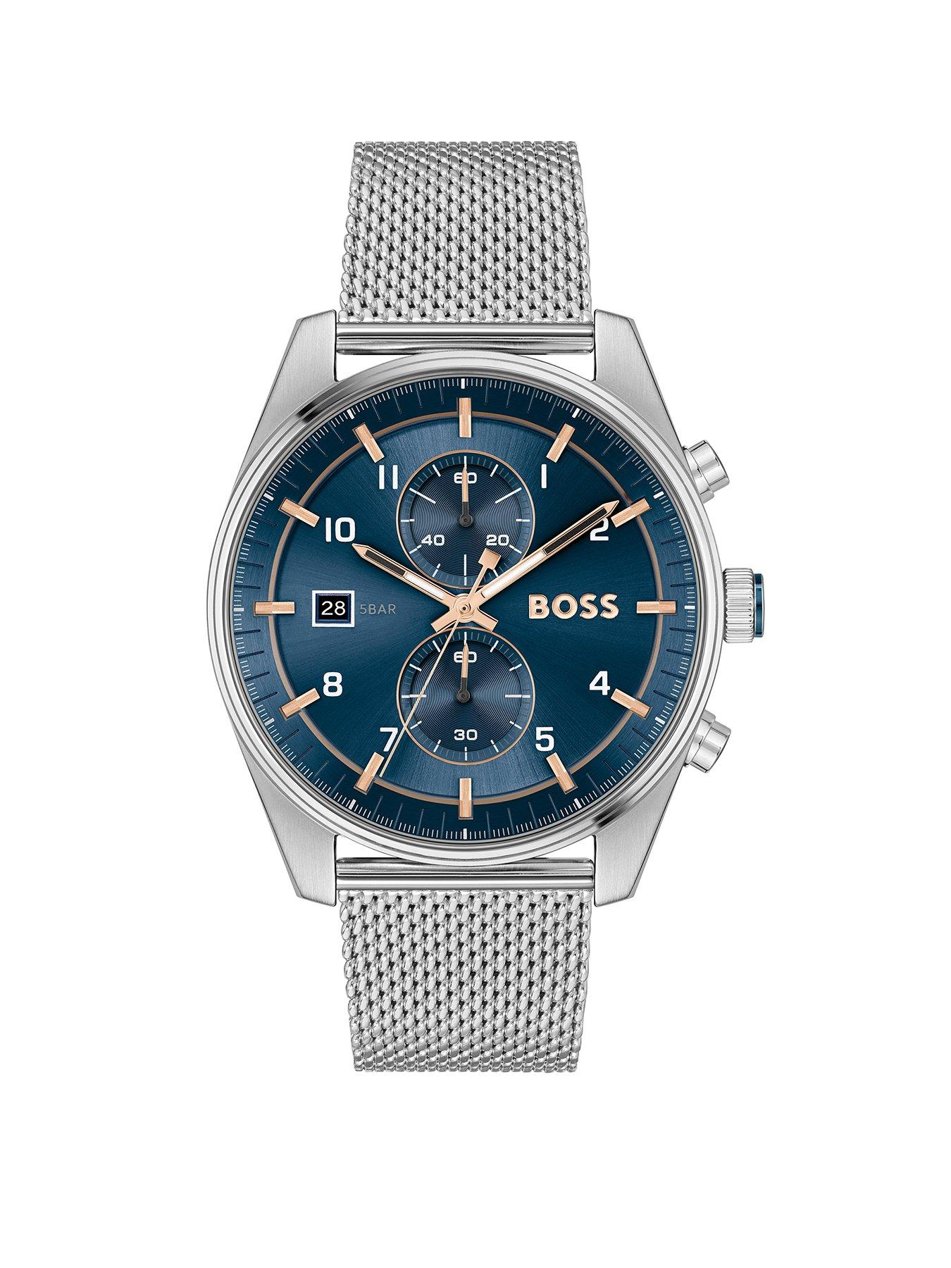 Mens boss 2024 watch sale