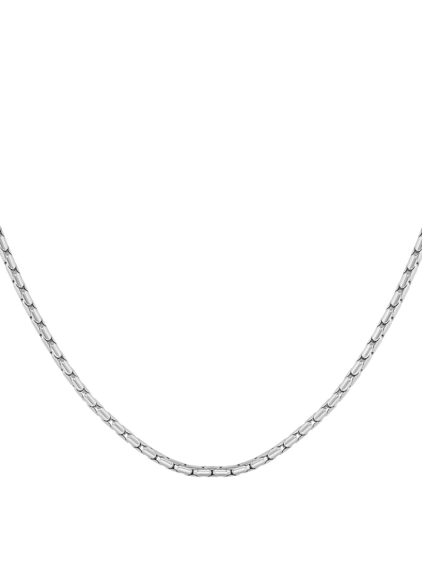  image of boss-gents-evan-stainless-steel-necklace