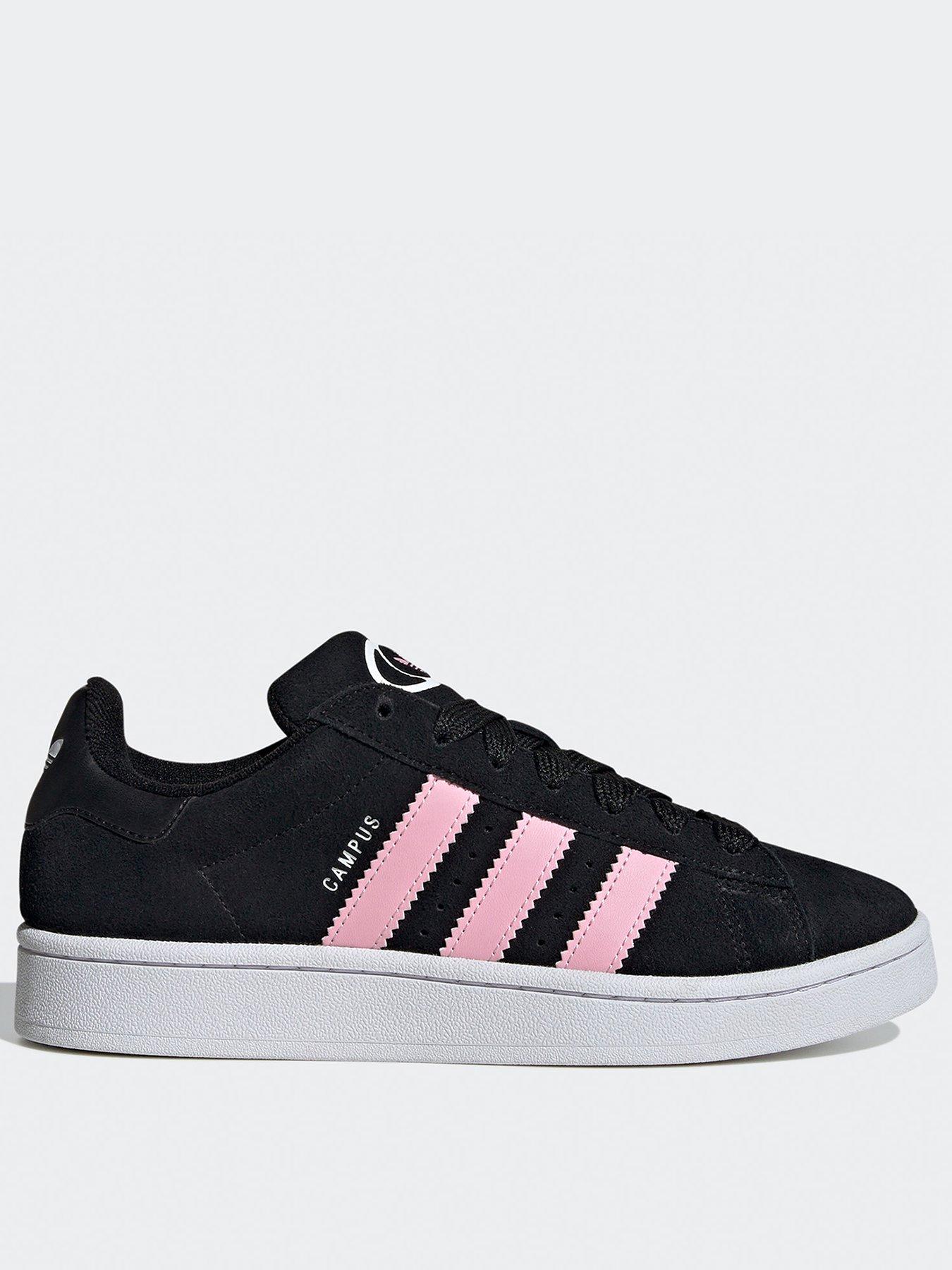  image of adidas-originals-unisex-campus-00s-blackwhitepink
