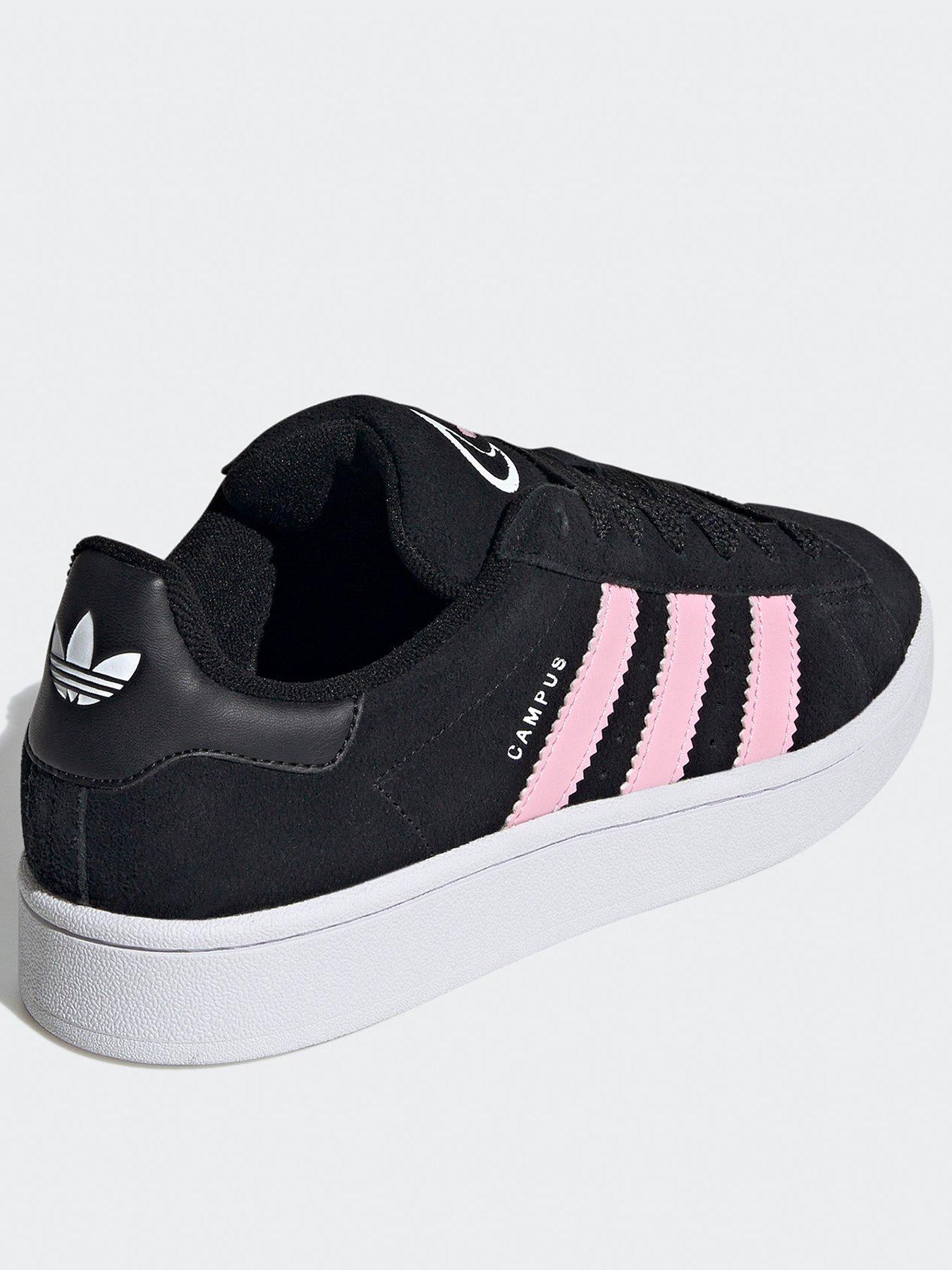  image of adidas-originals-unisex-campus-00s-blackwhitepink