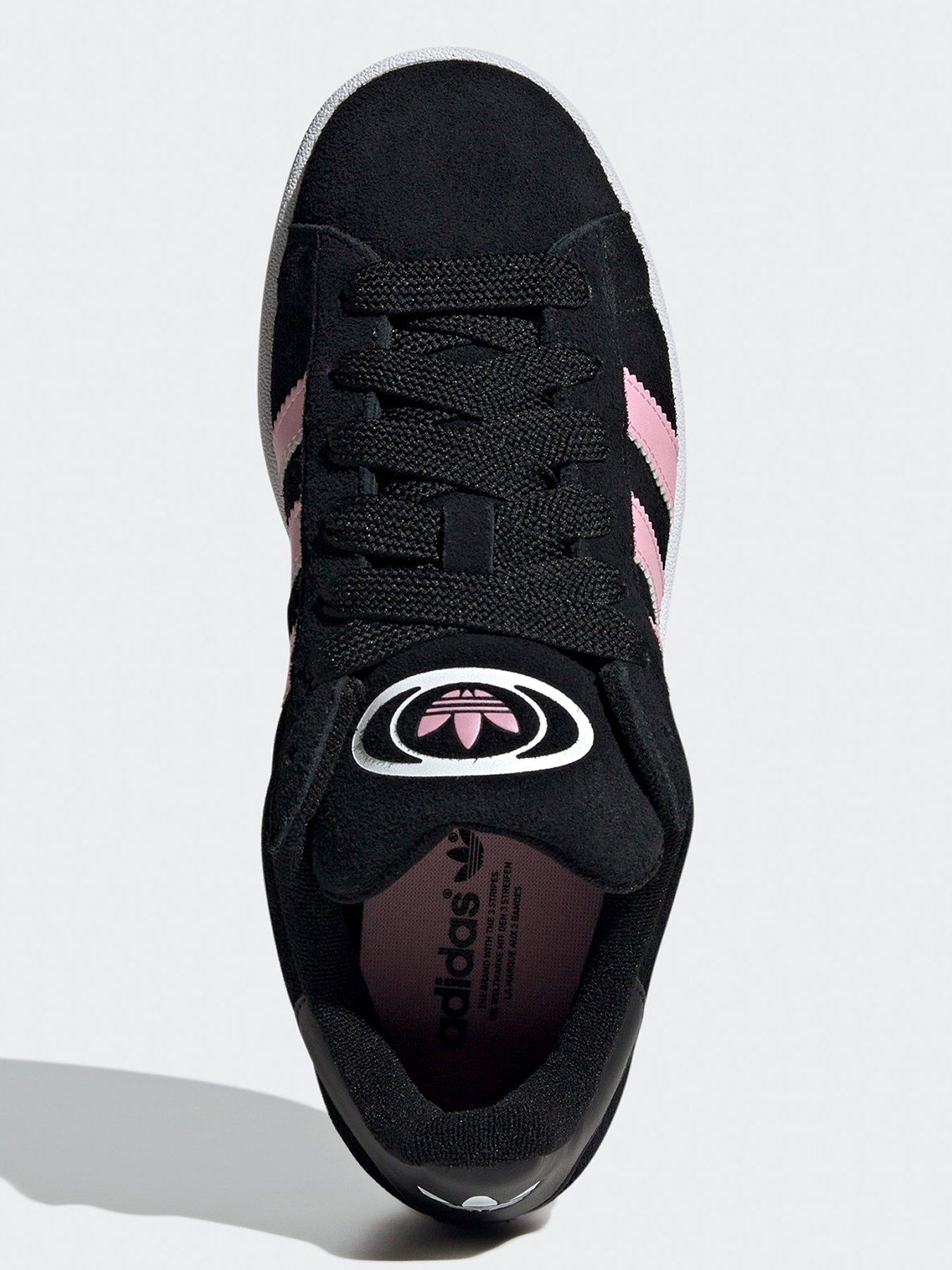  image of adidas-originals-unisex-campus-00s-blackwhitepink