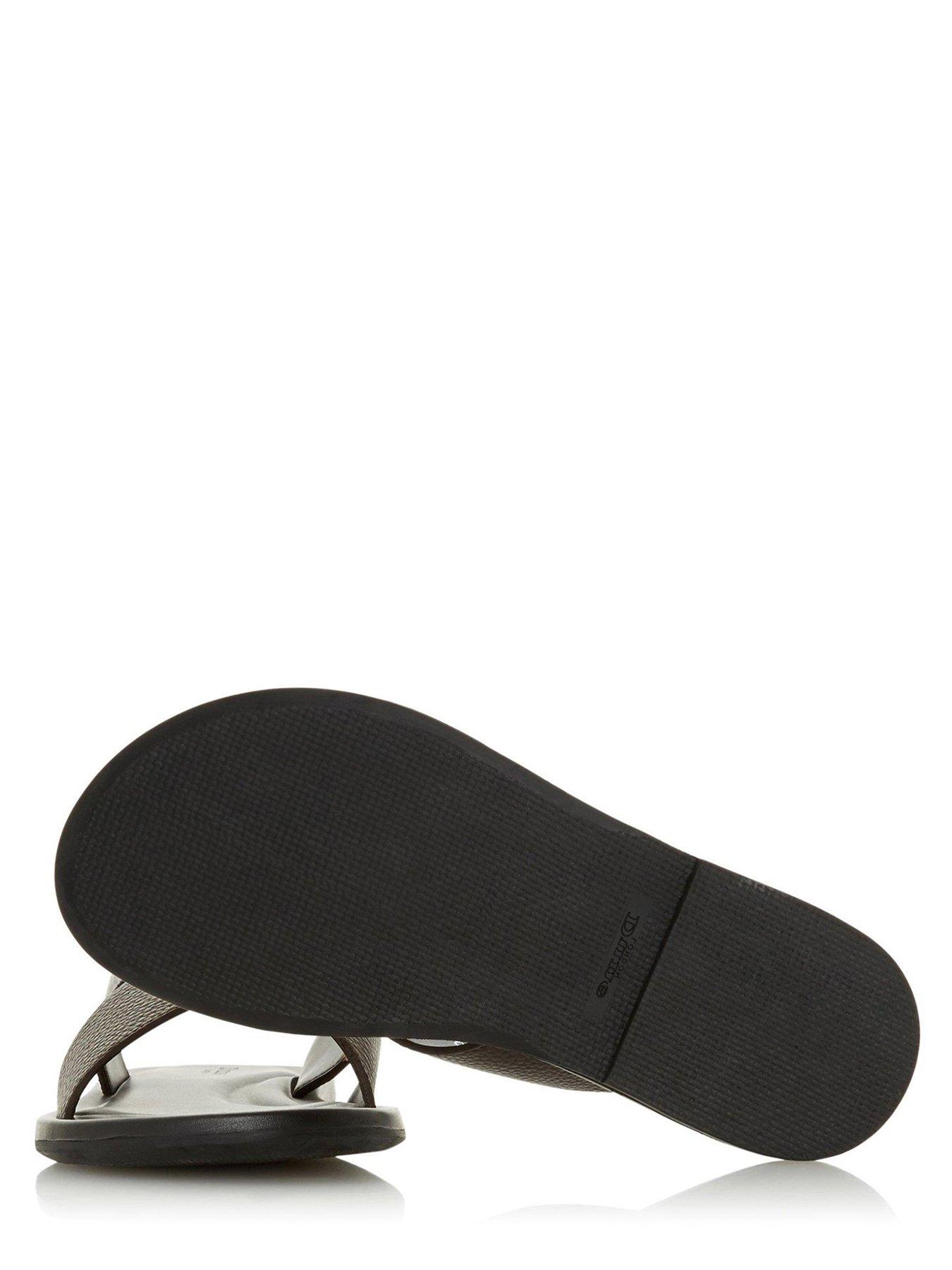  image of dune-london-franks-sandal-brown