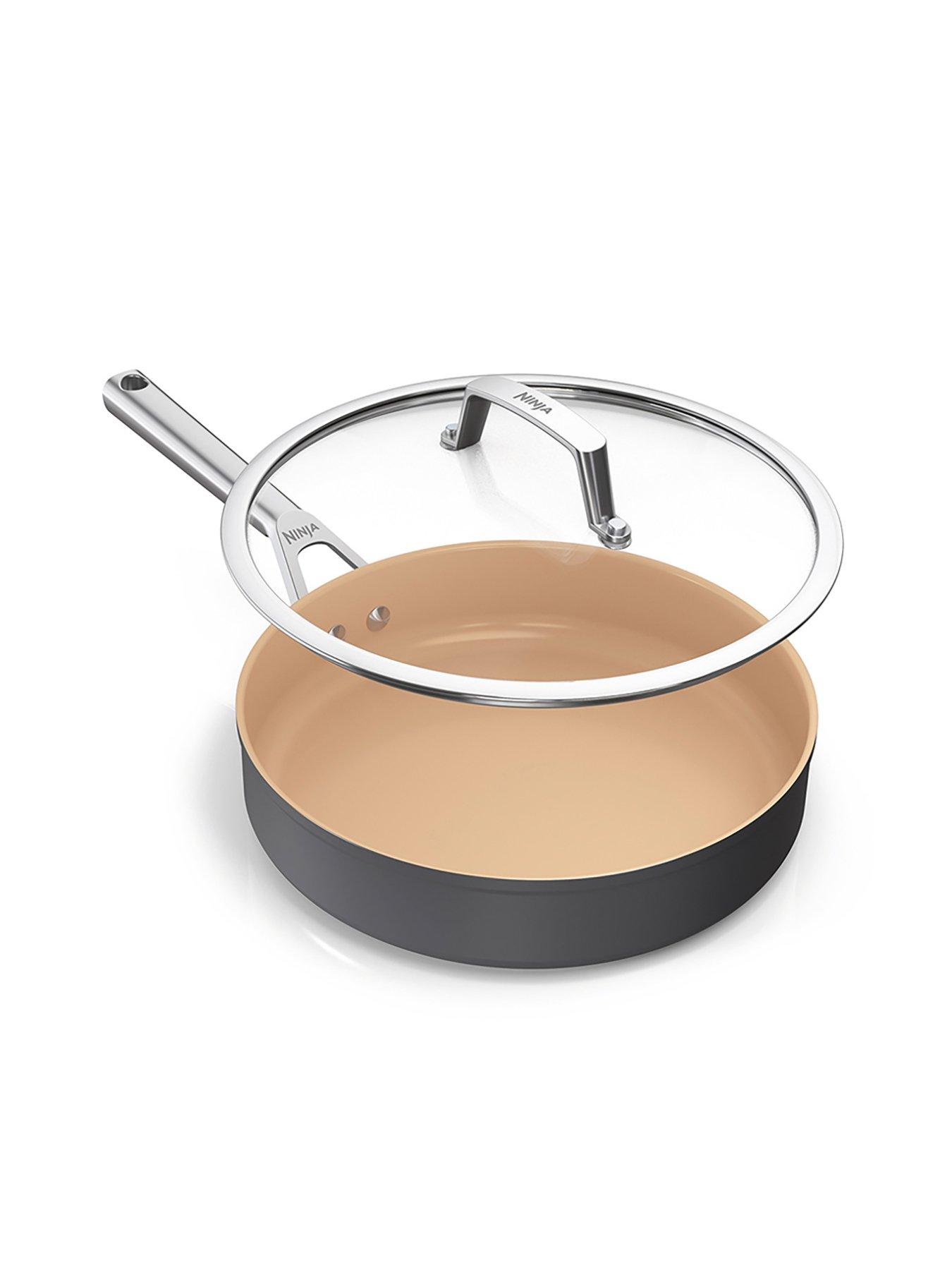  image of ninja-extendedlife-ceramic-sauteacute-pan-with-lid-ndash-26-cm