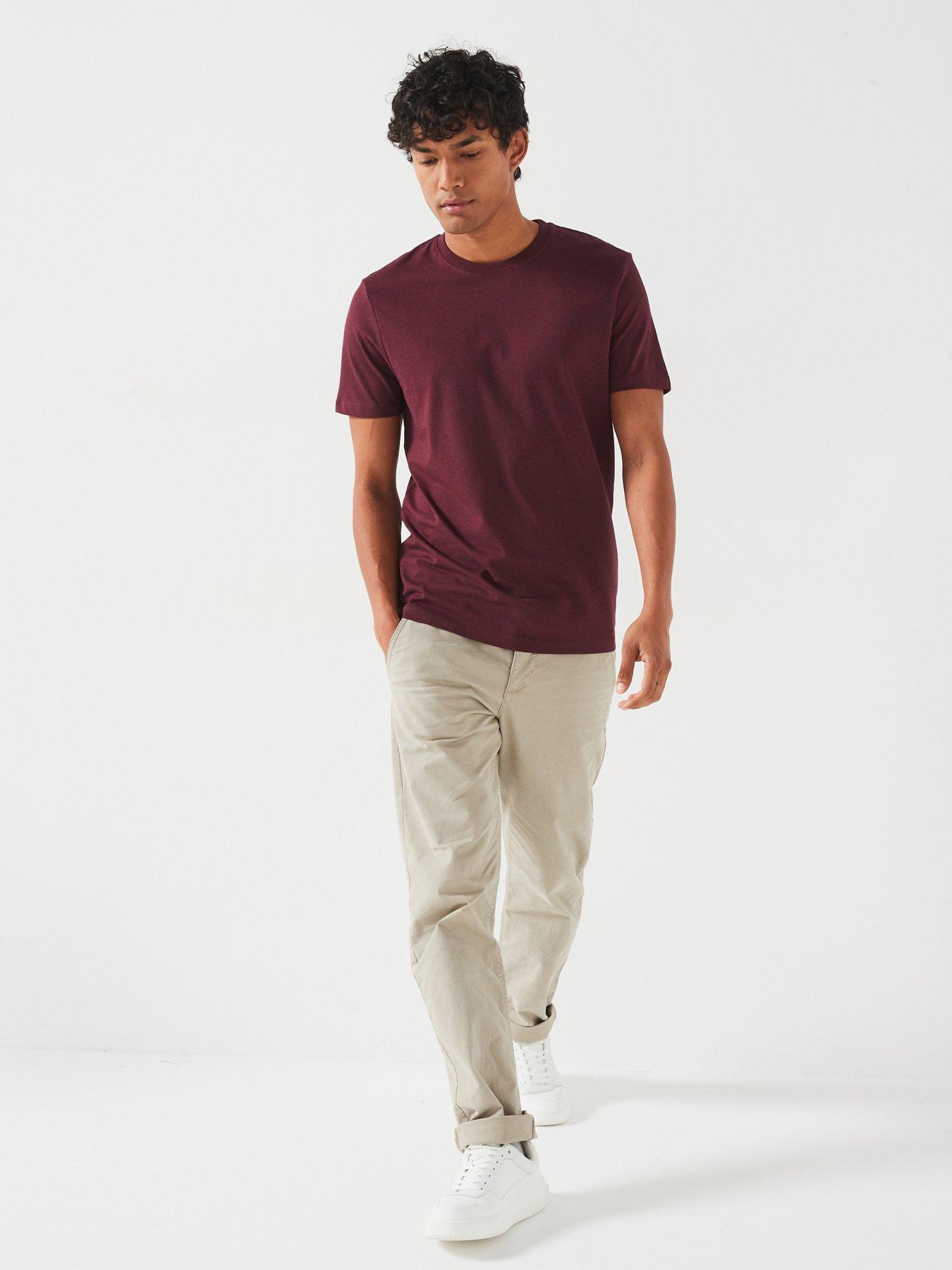  image of the-very-collection-3-pack-crew-neck-t-shirts-multi