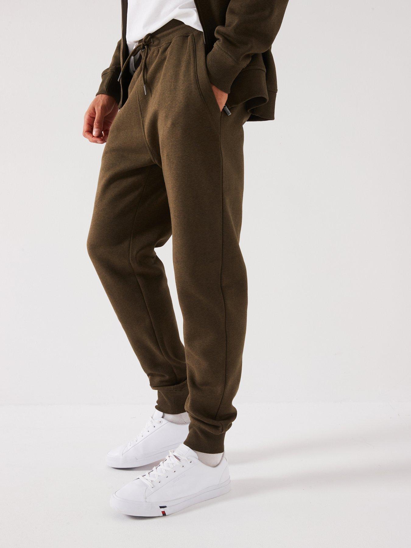 front image of everyday-regular-fit-jogger-khaki