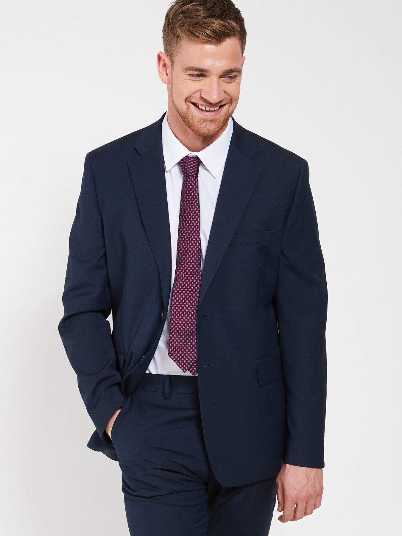Image 5 of 6 of Very Man Regular Suit Jacket - Navy