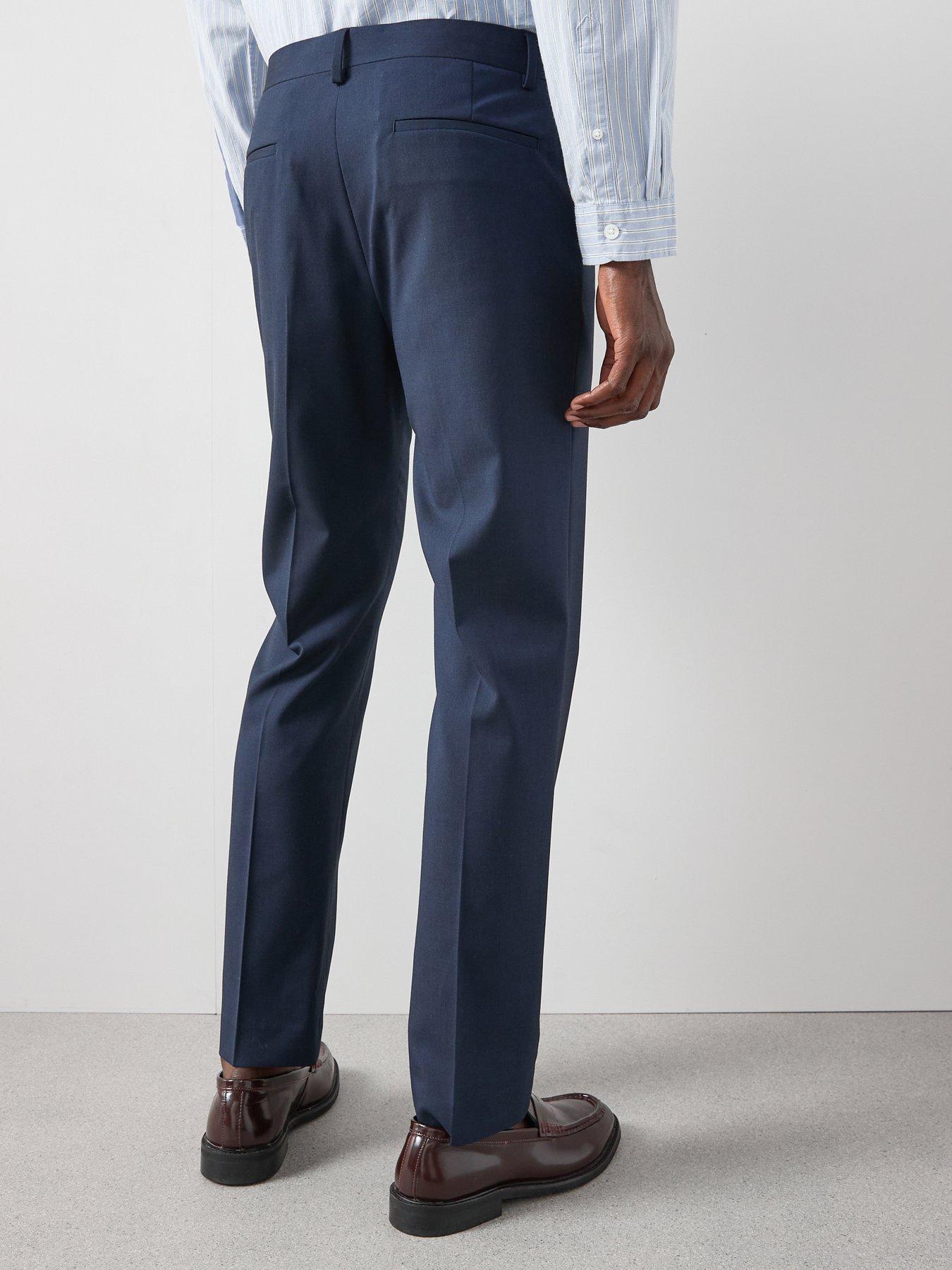 Image 2 of 6 of Very Man Regular Suit Trousers - Navy