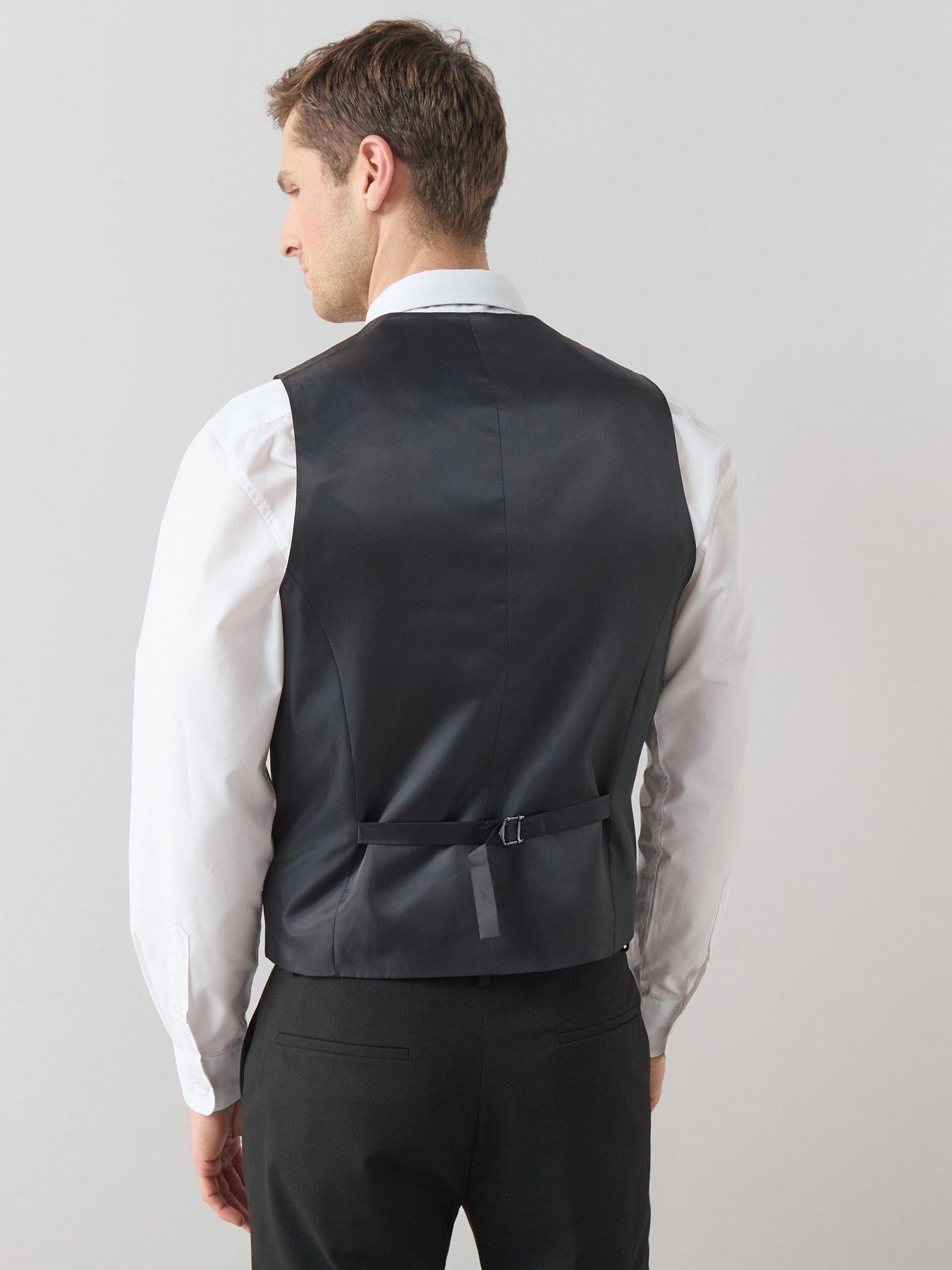 Image 2 of 6 of The Very Collection Waistcoat - Black