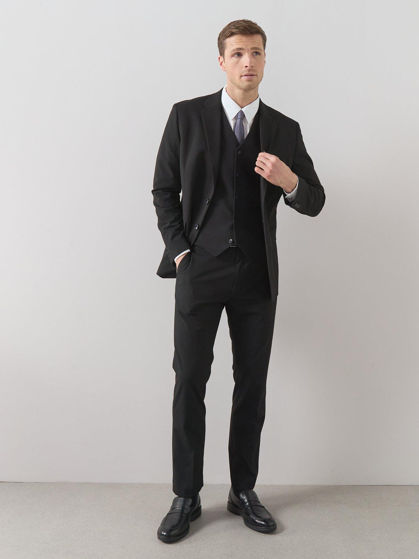  image of the-very-collection-waistcoat-black