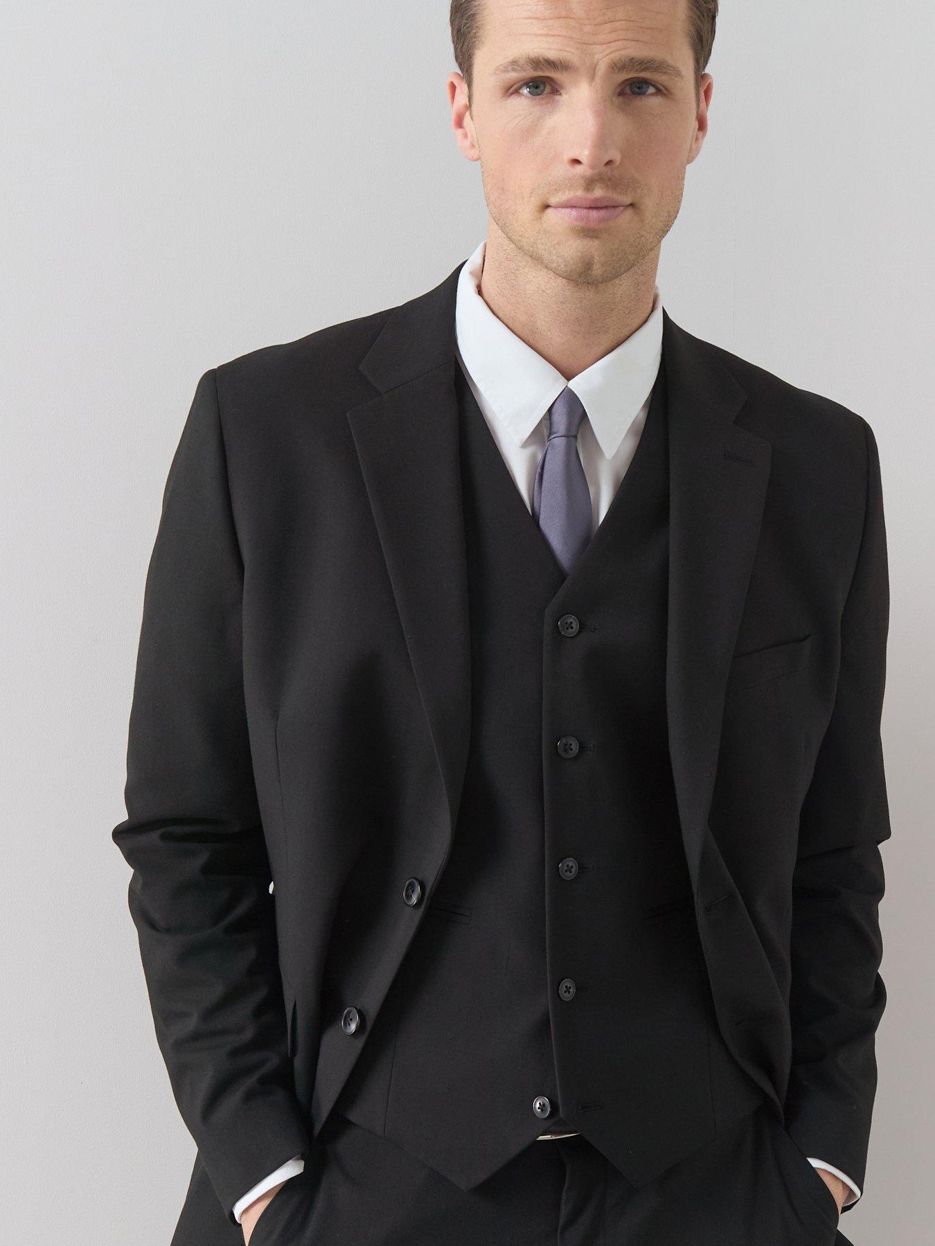  image of the-very-collection-waistcoat-black