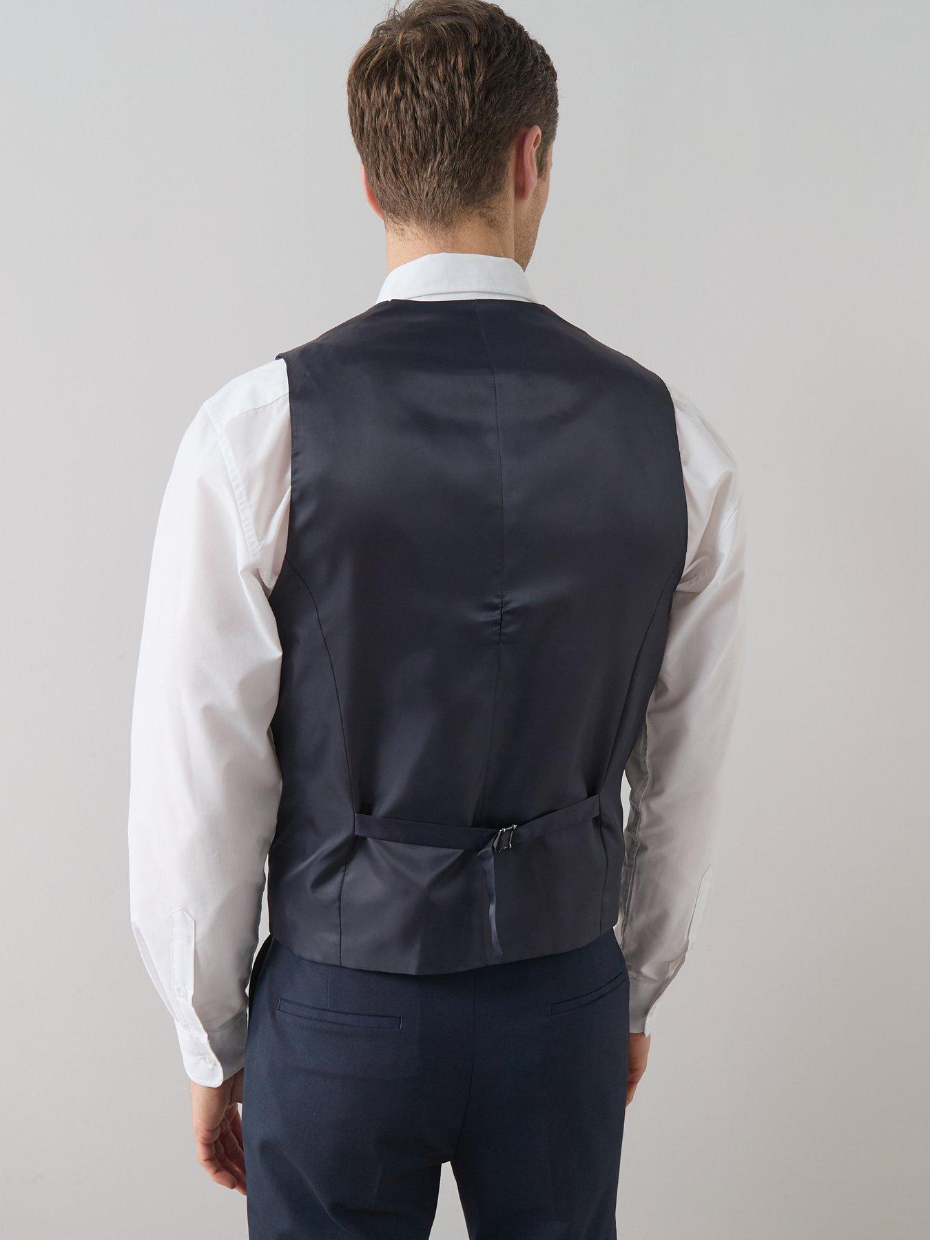  image of the-very-collection-navy-waistcoat