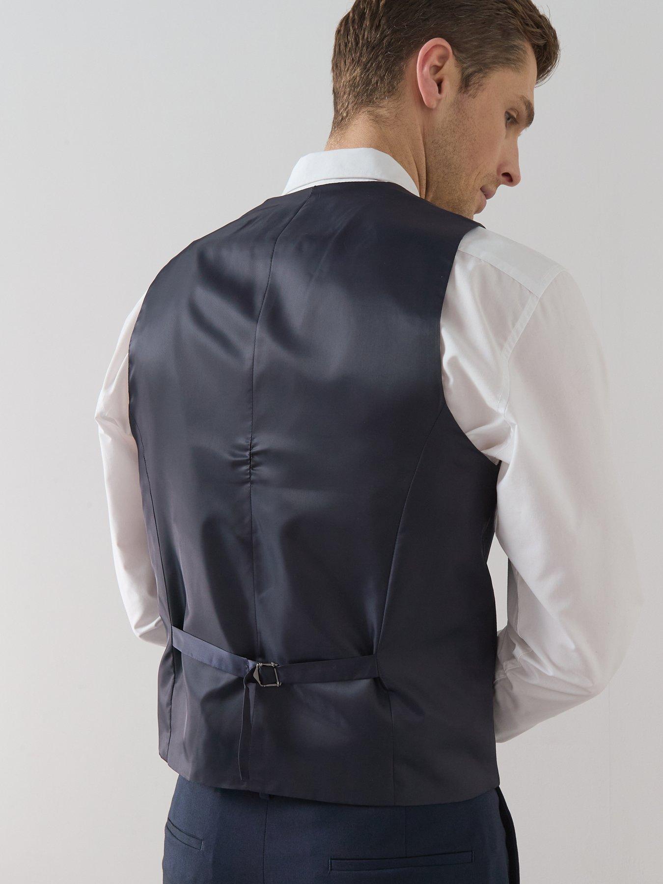  image of the-very-collection-navy-waistcoat