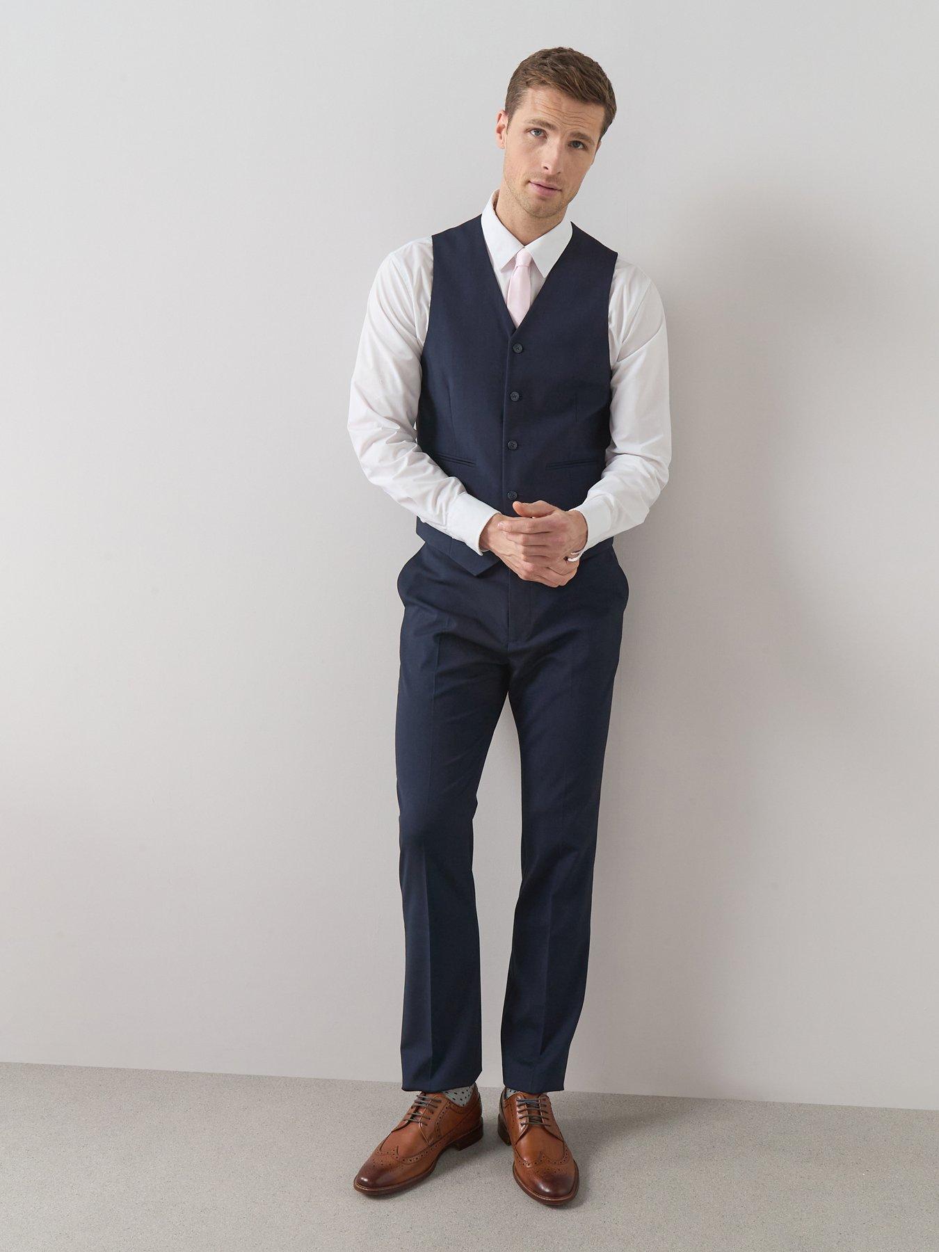  image of the-very-collection-navy-waistcoat