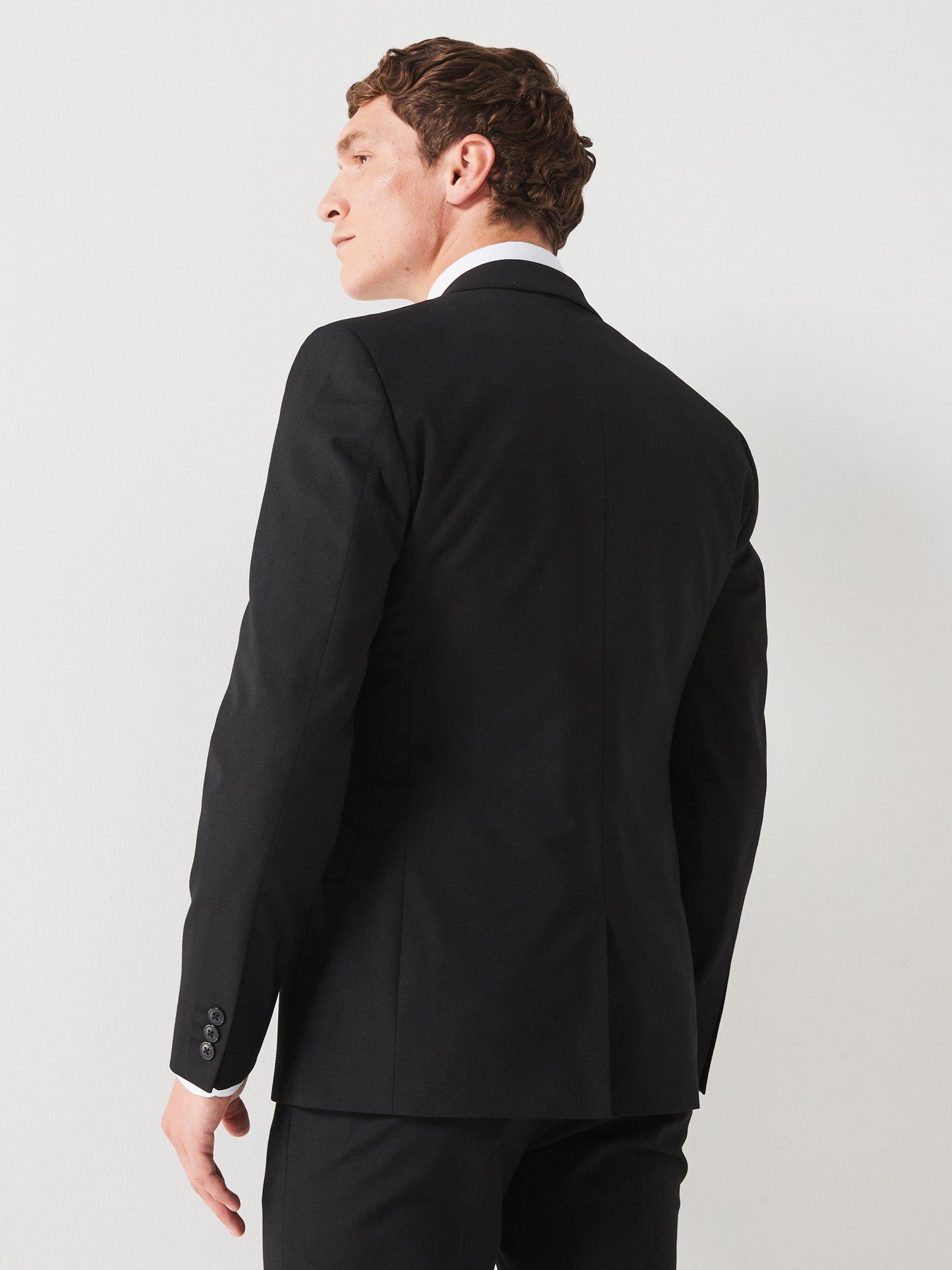  image of very-man-slim-suit-jacket-black