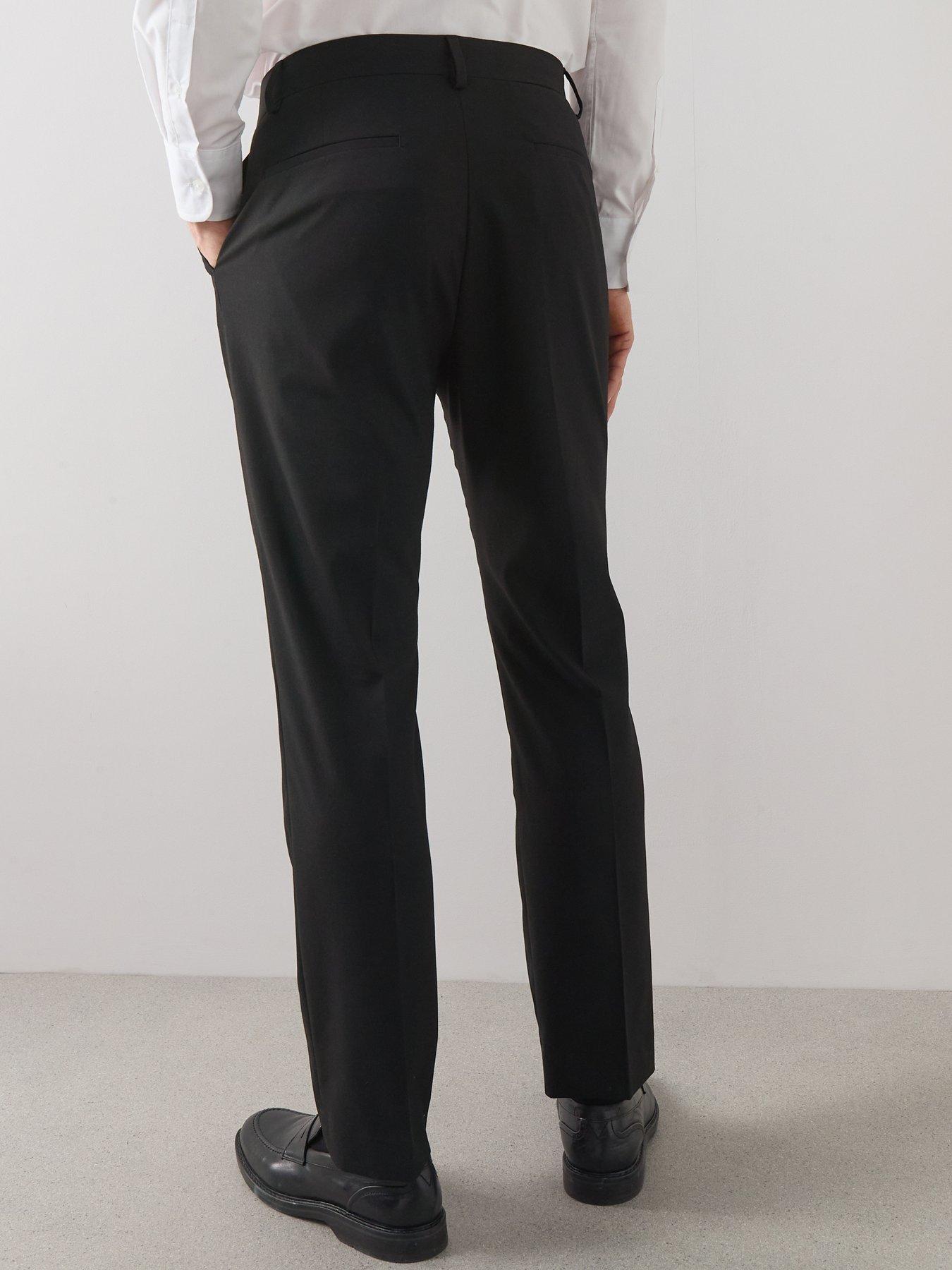 Image 2 of 7 of The Very Collection Regular Suit Trouser - Black