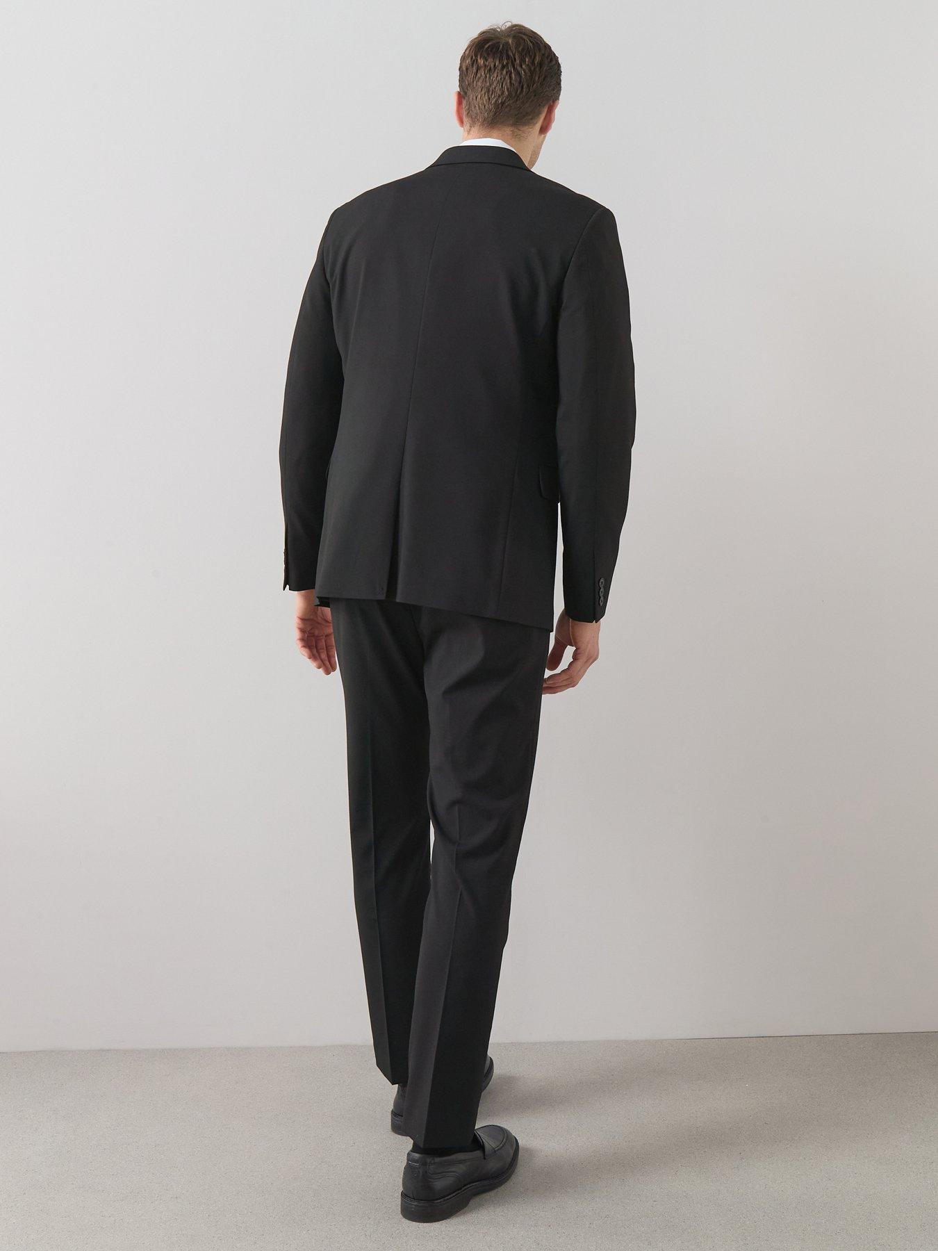  image of the-very-collection-regular-suit-trouser-black