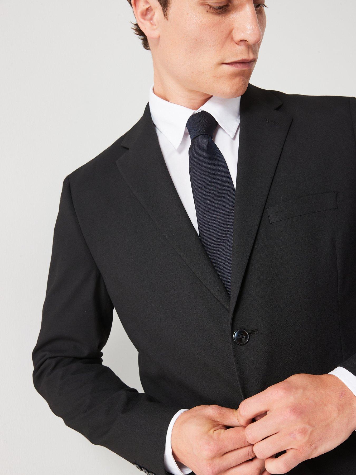  image of the-very-collection-regular-suit-jacket-black