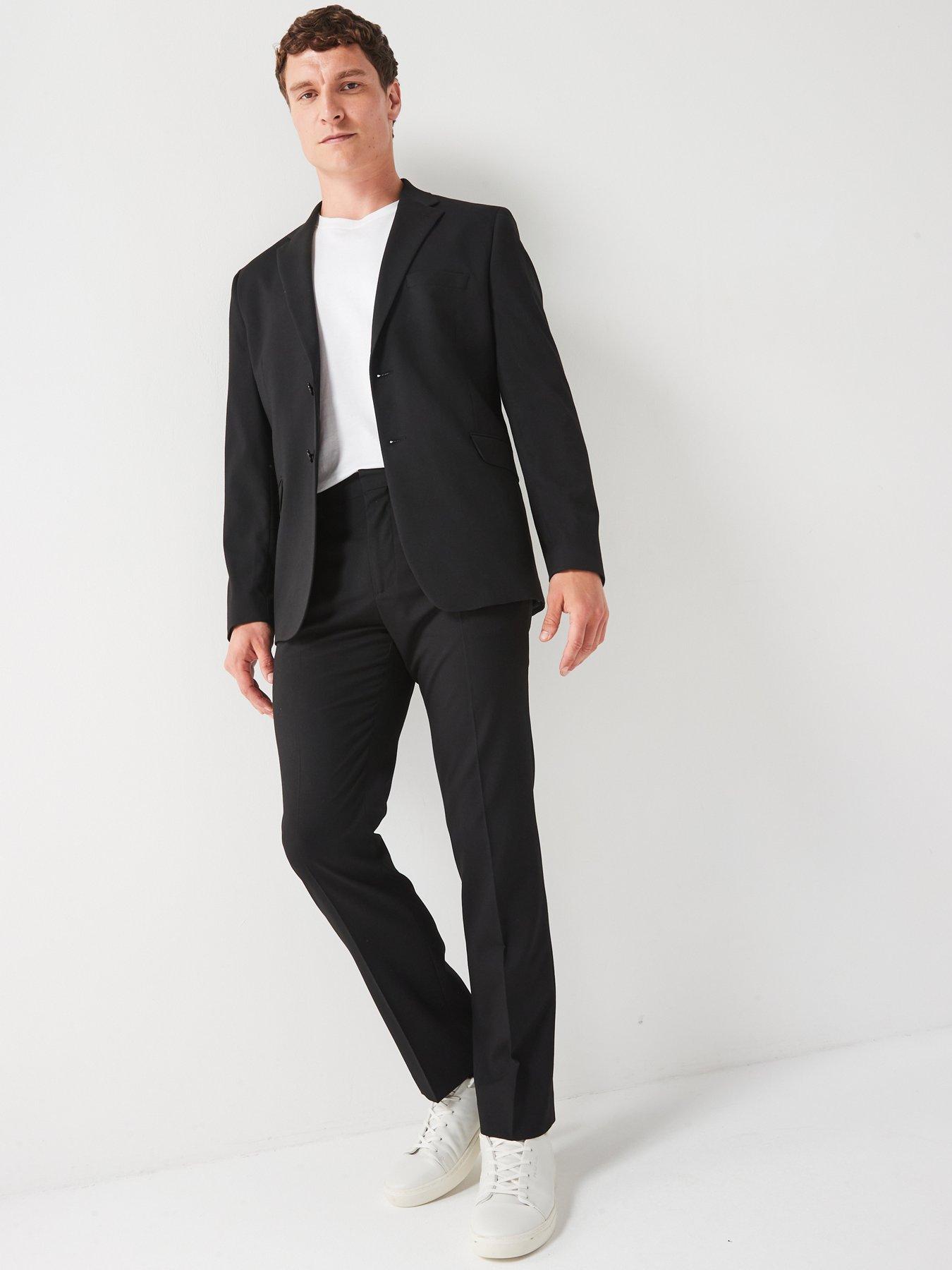  image of the-very-collection-regular-suit-jacket-black