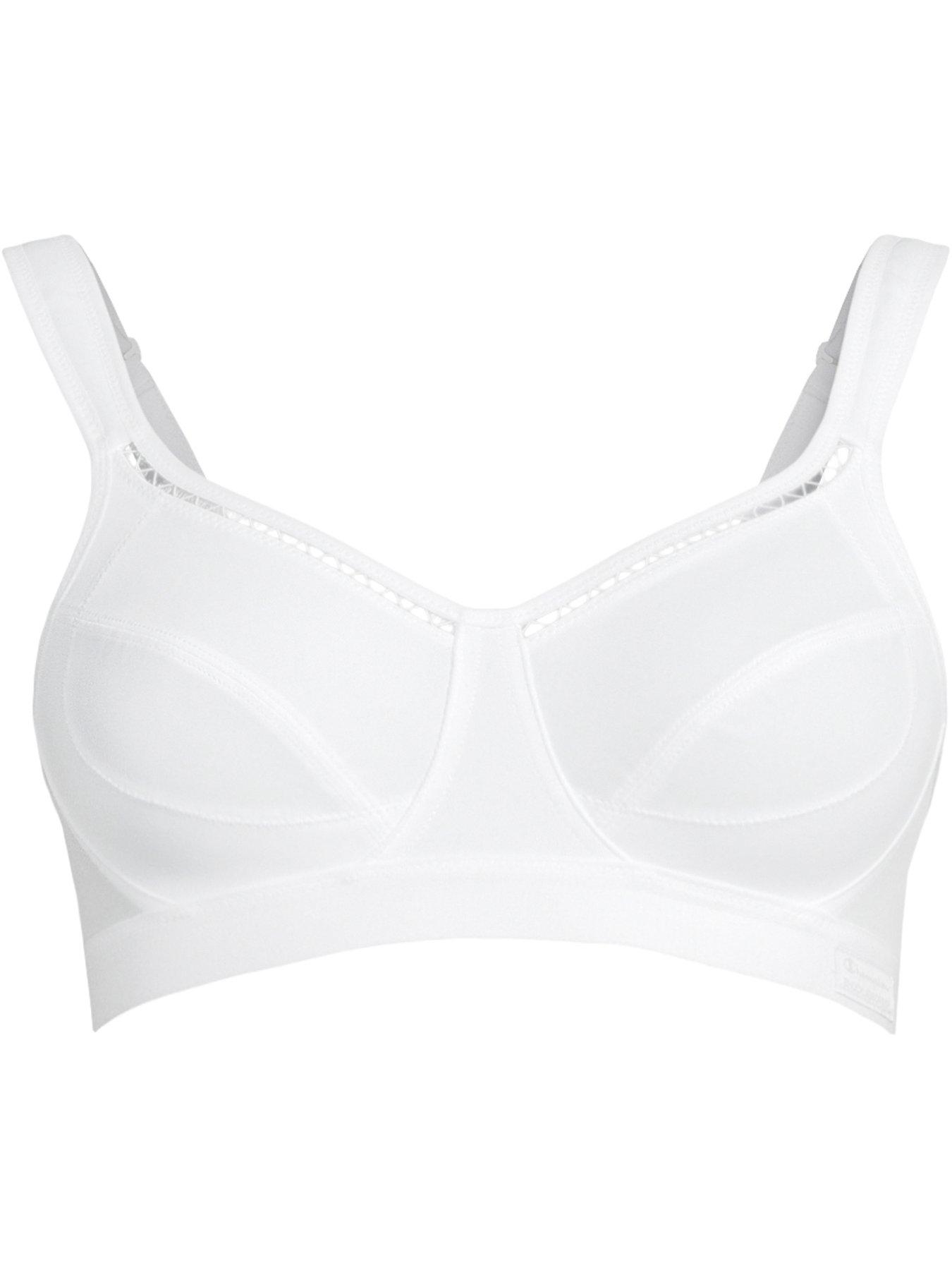 Image 3 of 3 of Shock Absorber Womens Medium Support Active Classic Sports Bra - White